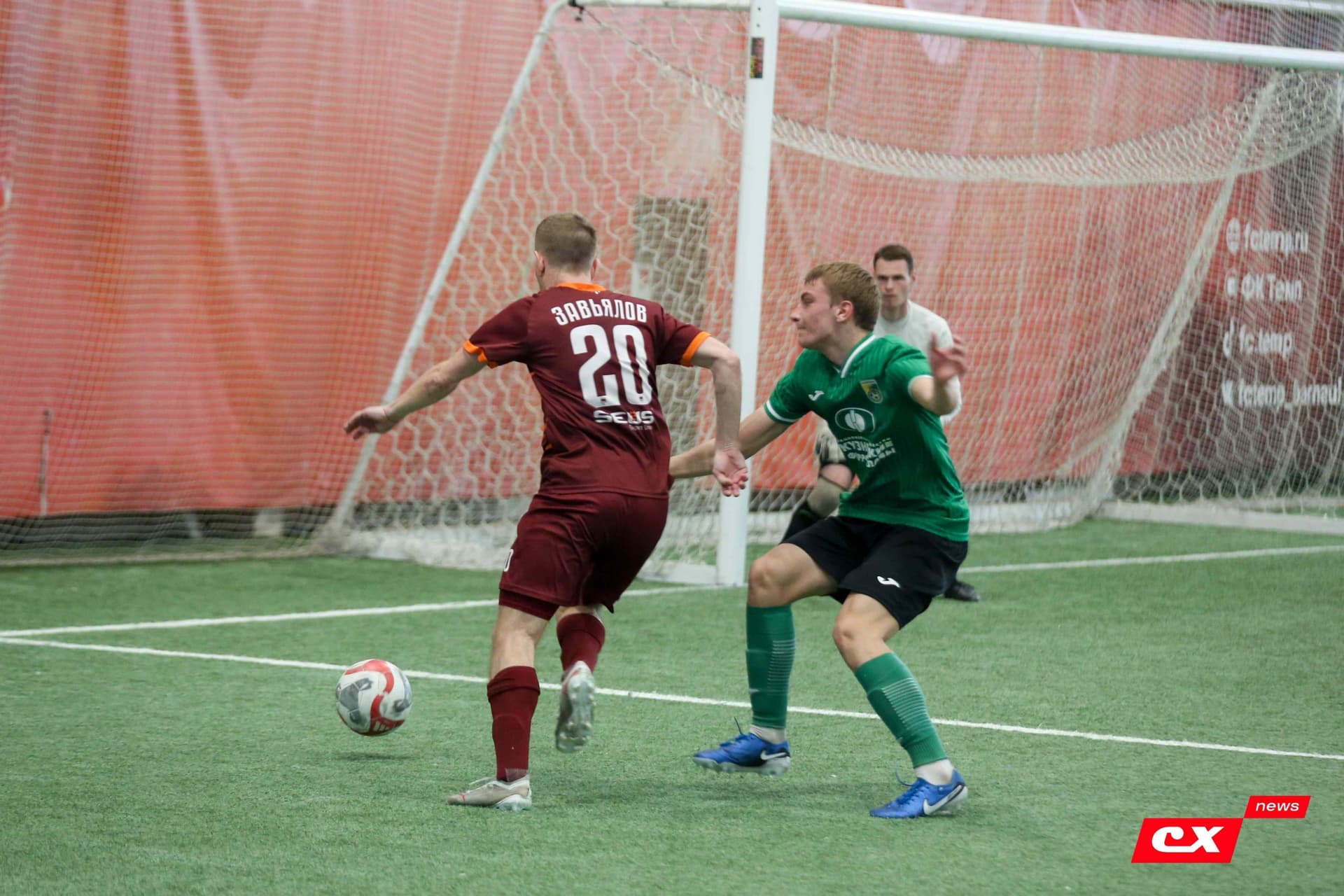 «Темп» 1:0 «Новокузнецк». Третья лига. 02.05.2025. Владимир Мартынов («CX News») — кадр 128