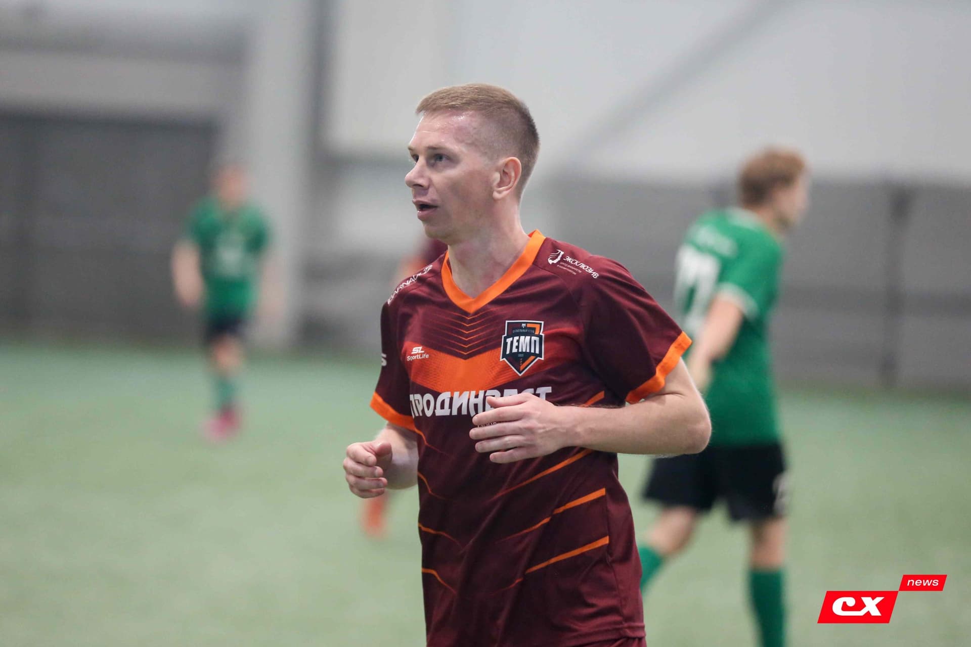 «Темп» 1:0 «Новокузнецк». Третья лига. 02.05.2025. Владимир Мартынов («CX News») — кадр 139