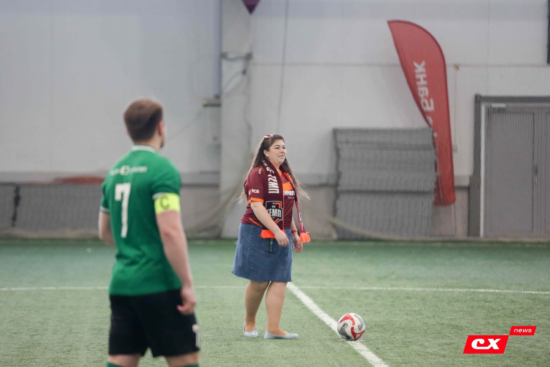 «Темп» 1:0 «Новокузнецк». Третья лига. 02.05.2025. Владимир Мартынов («CX News») — кадр 17