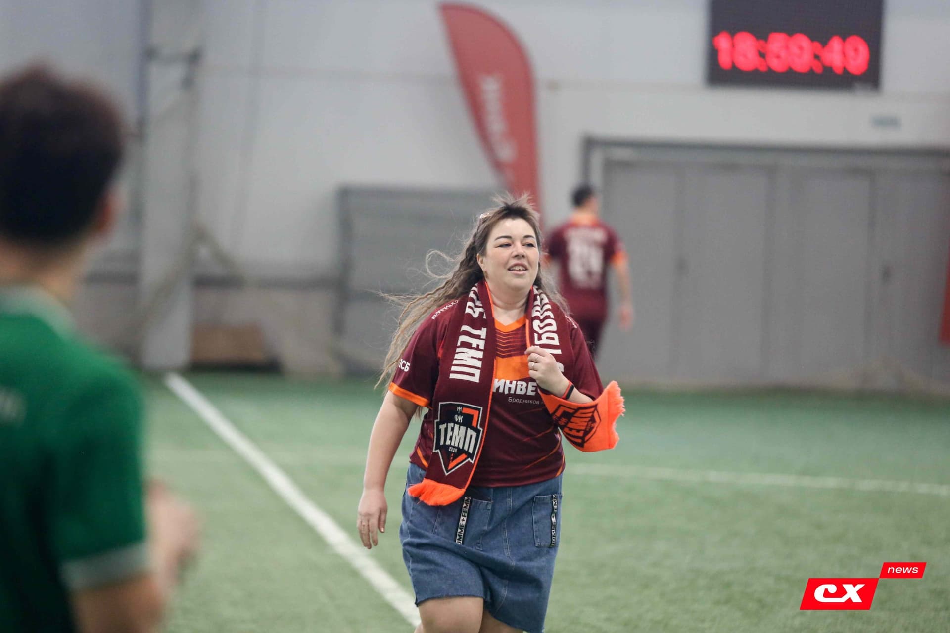 «Темп» 1:0 «Новокузнецк». Третья лига. 02.05.2025. Владимир Мартынов («CX News») — кадр 20