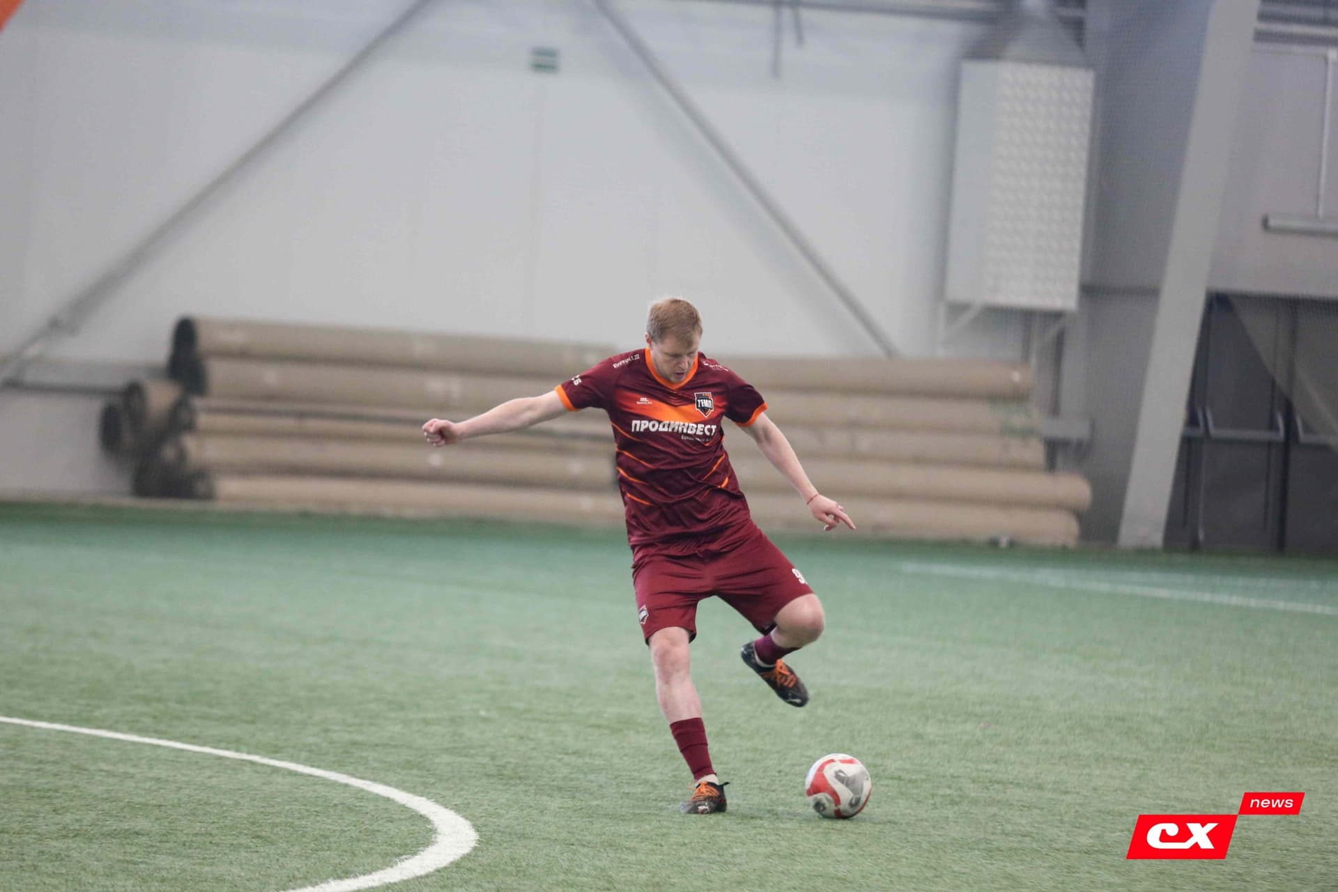 «Темп» 1:0 «Новокузнецк». Третья лига. 02.05.2025. Владимир Мартынов («CX News») — кадр 28