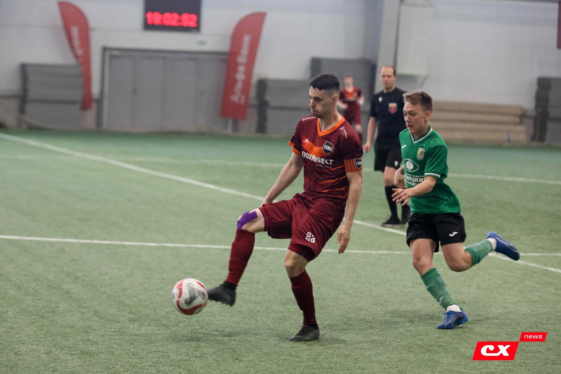 «Темп» 1:0 «Новокузнецк». Третья лига. 02.05.2025. Владимир Мартынов («CX News») — кадр 35