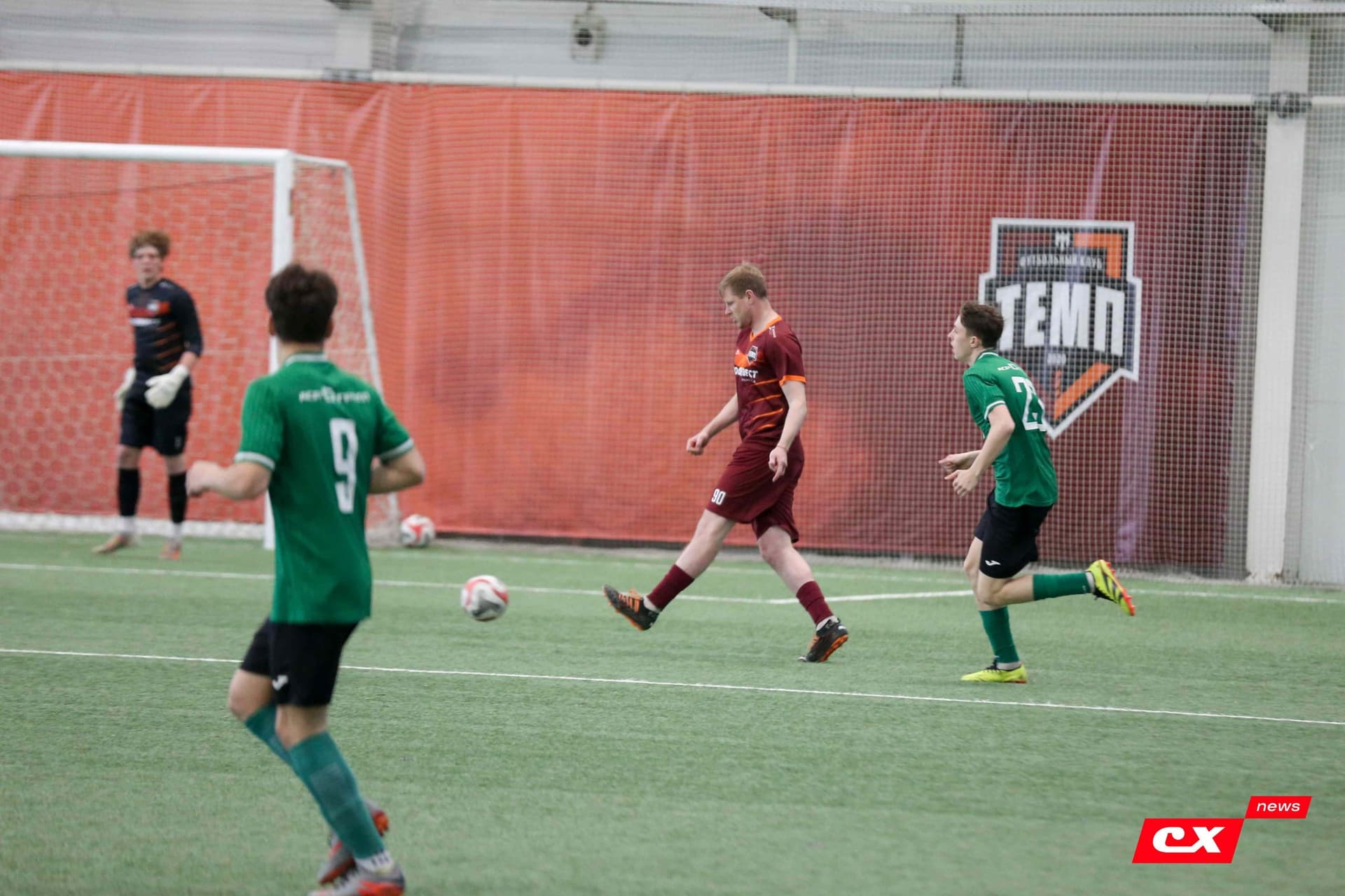 «Темп» 1:0 «Новокузнецк». Третья лига. 02.05.2025. Владимир Мартынов («CX News») — кадр 42