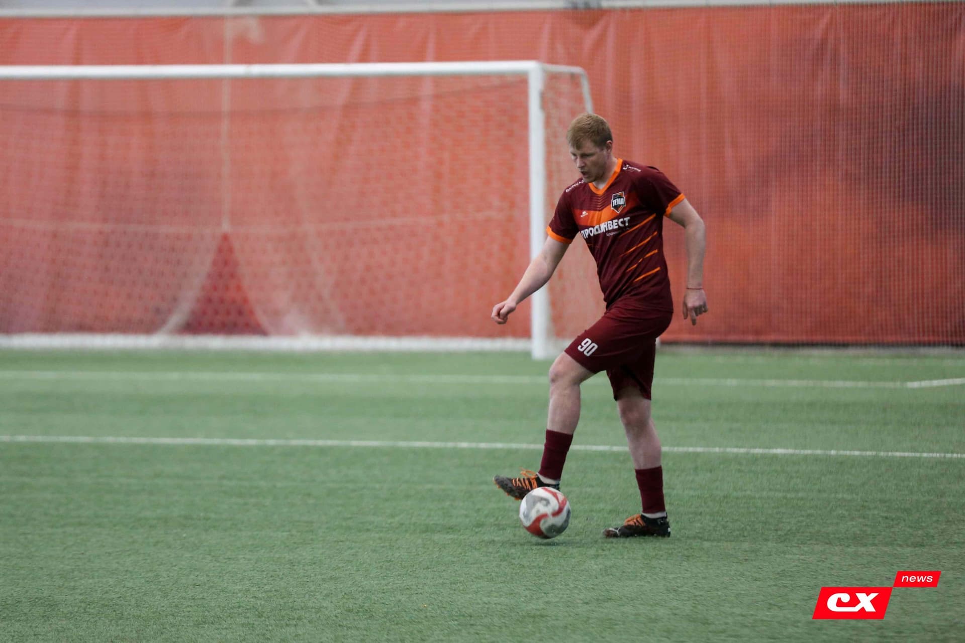 «Темп» 1:0 «Новокузнецк». Третья лига. 02.05.2025. Владимир Мартынов («CX News») — кадр 50