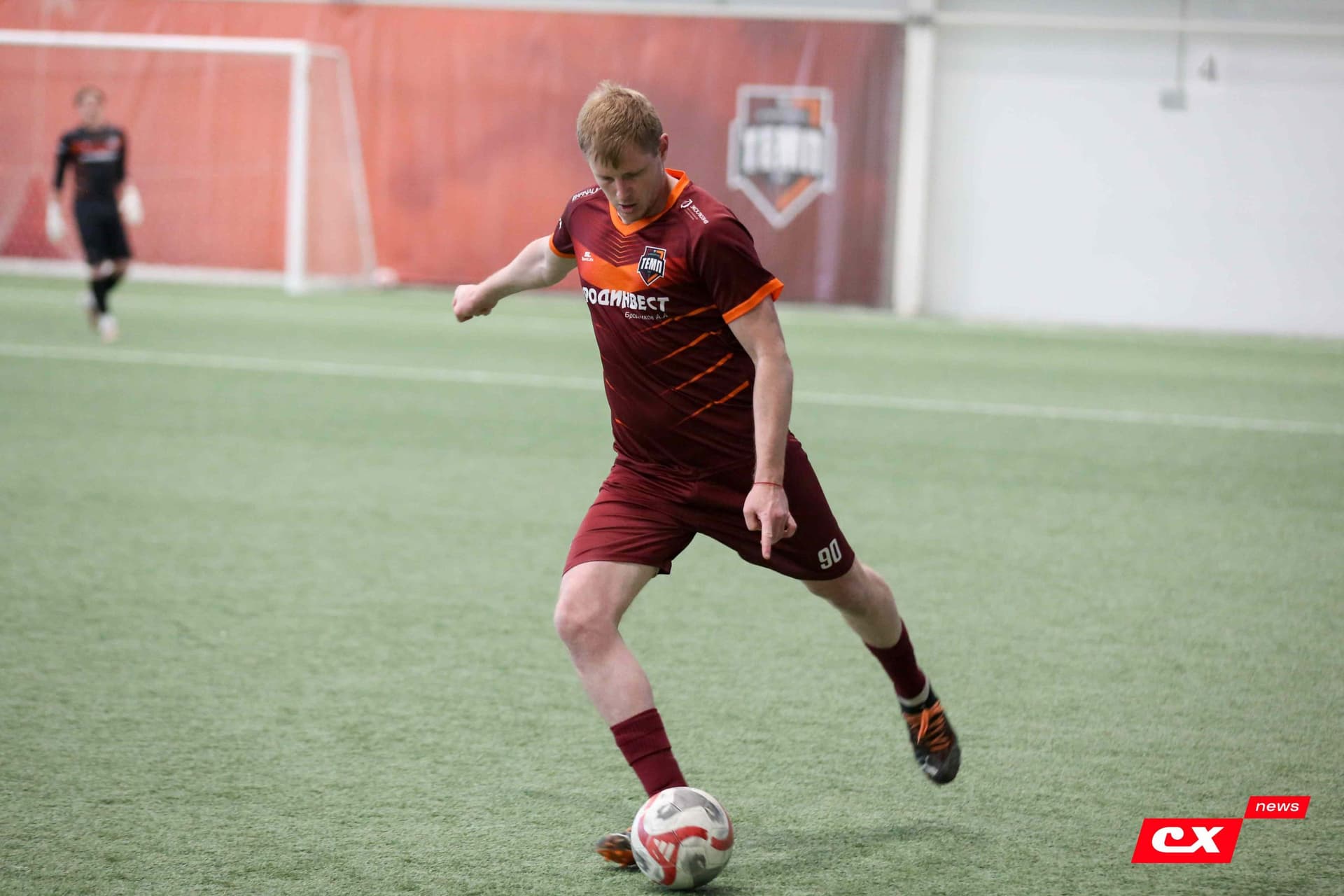 «Темп» 1:0 «Новокузнецк». Третья лига. 02.05.2025. Владимир Мартынов («CX News») — кадр 58