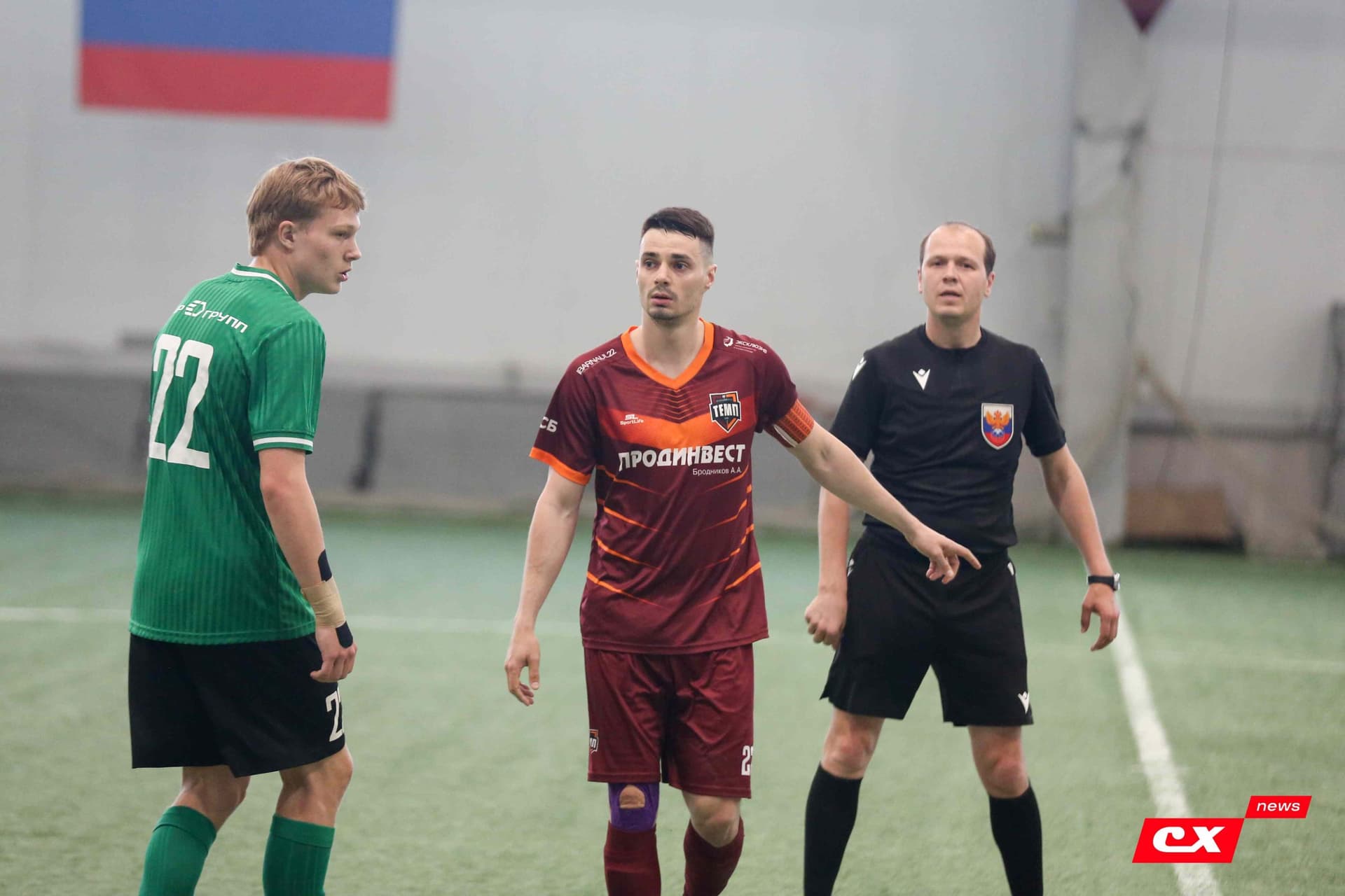 «Темп» 1:0 «Новокузнецк». Третья лига. 02.05.2025. Владимир Мартынов («CX News») — кадр 78