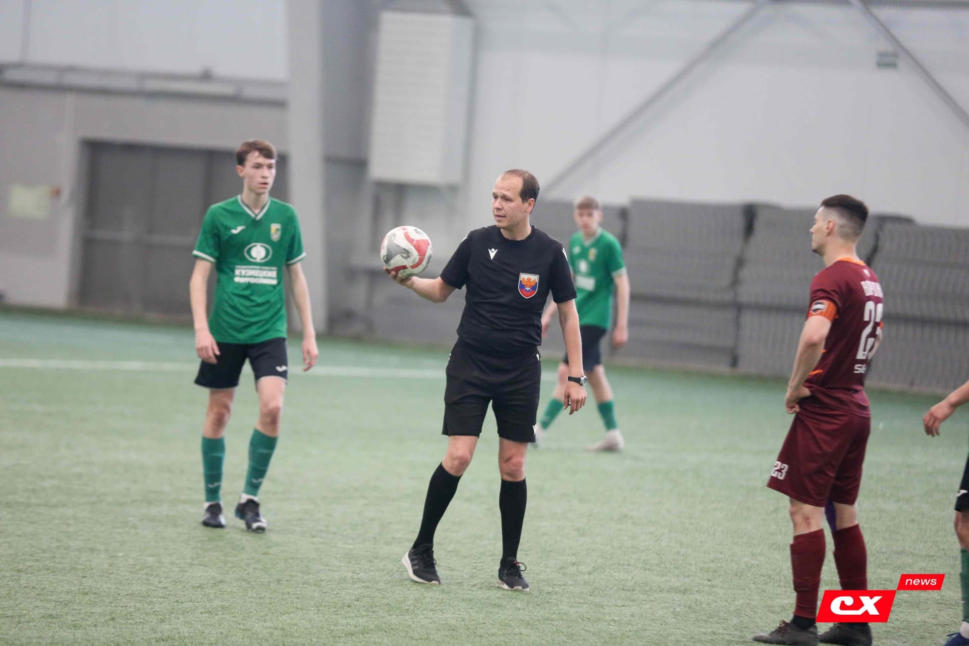 «Темп» 1:0 «Новокузнецк». Третья лига. 02.05.2025. Владимир Мартынов («CX News») — кадр 93