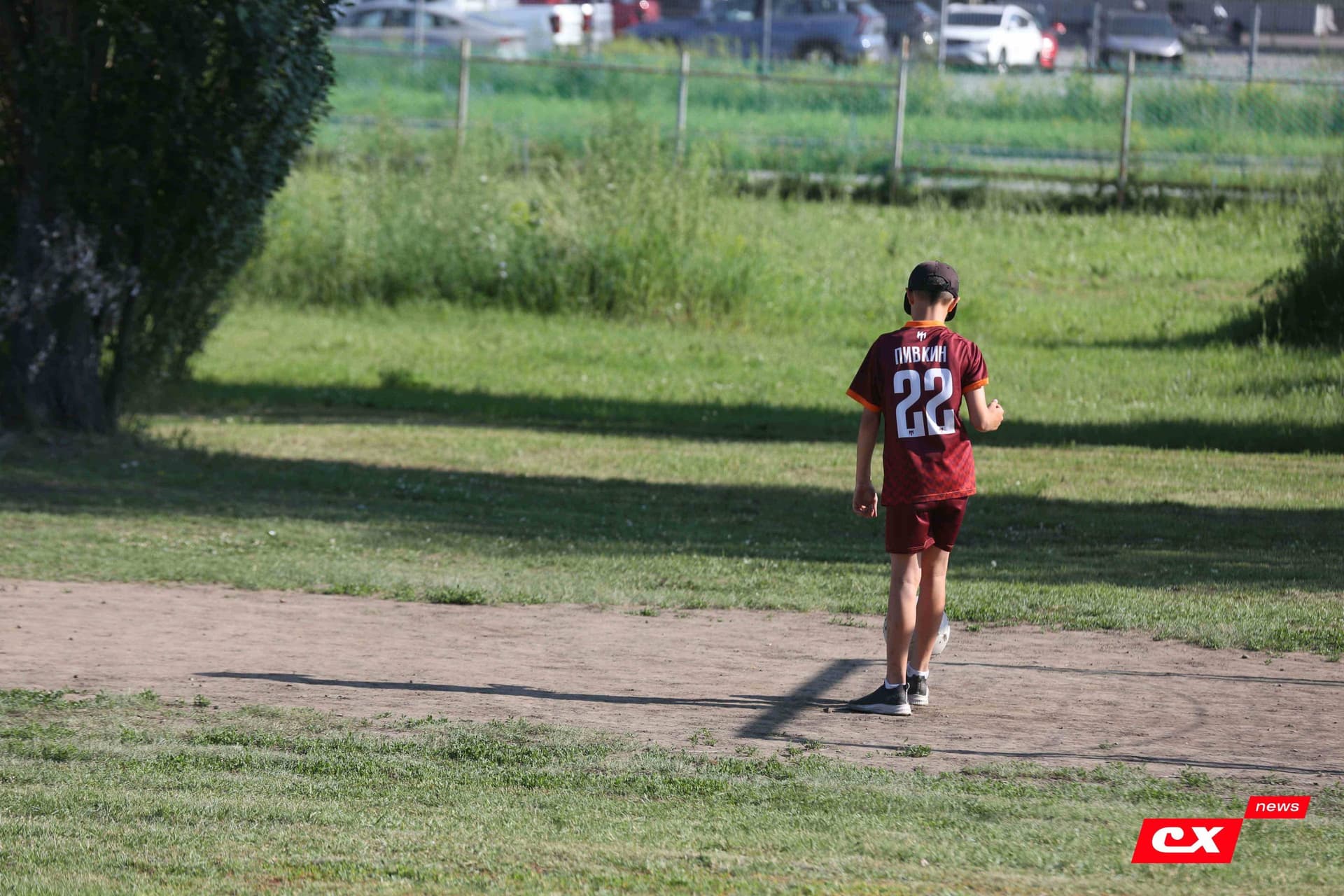 «Темп» 4:1 «Сибирь-М». Третья лига. 22.06.2025. Владимир Мартынов («CX News») — кадр 12