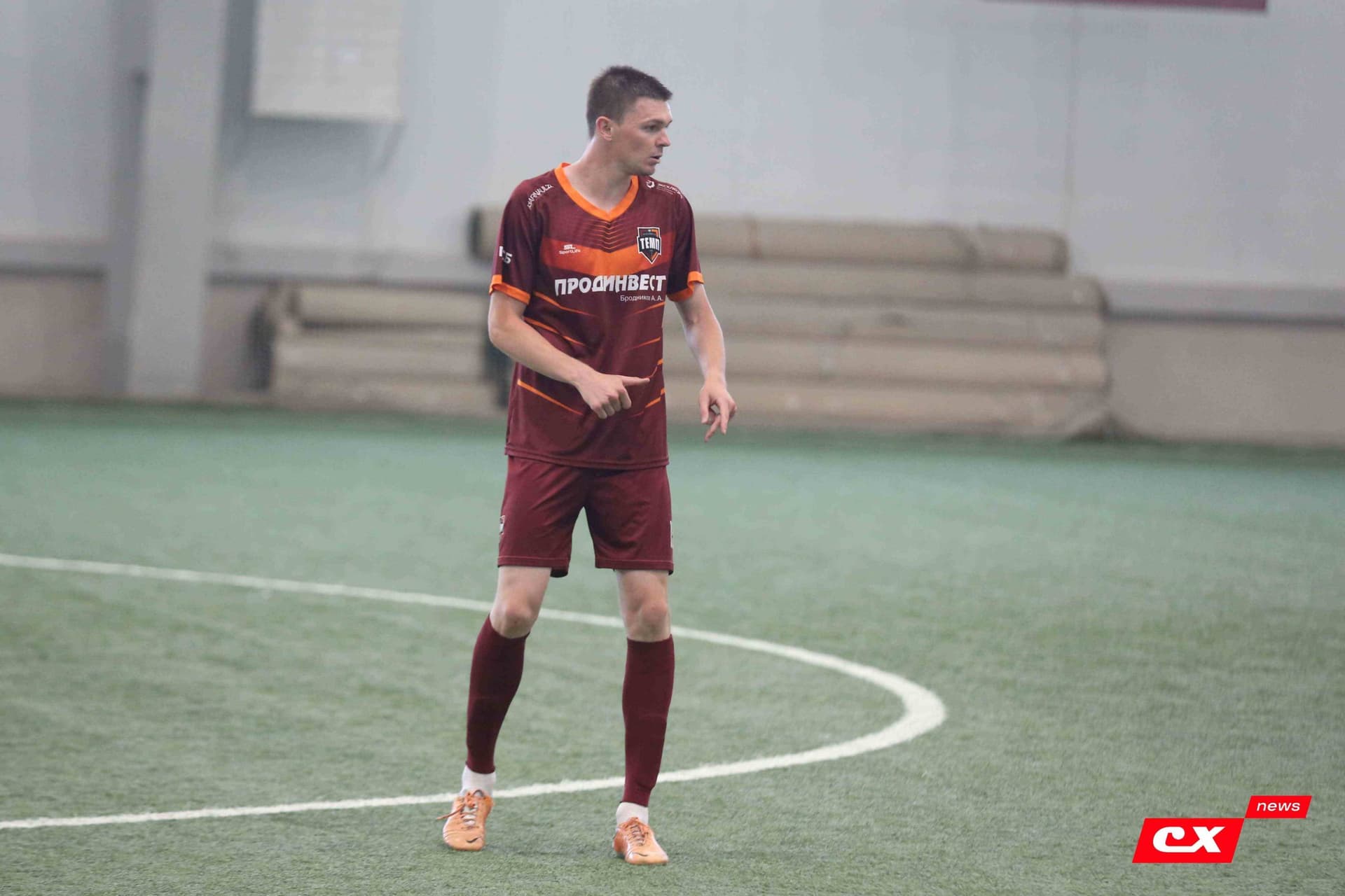 «Темп» 4:1 «Сибирь-М». Третья лига. 22.06.2025. Владимир Мартынов («CX News») — кадр 206