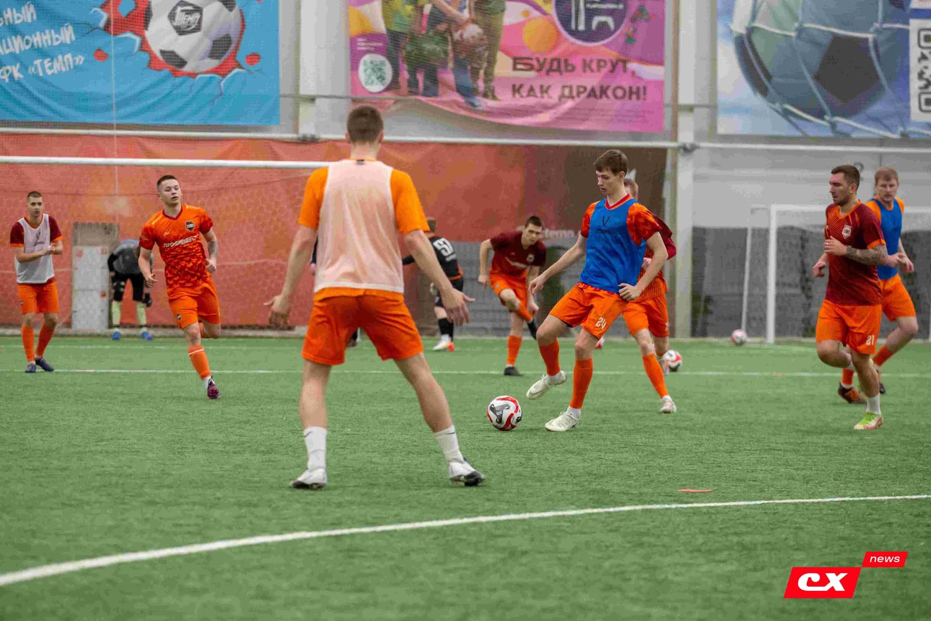 «Темп» 2:2 «Динамо-Барнаул-М». Контрольный матч. 30.03.2024. CX News — кадр 34