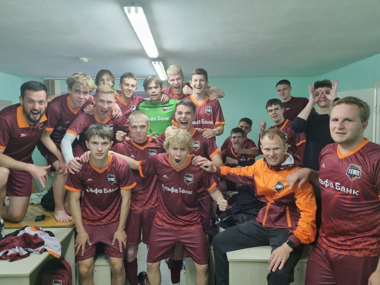 «Темп-М» набрал три очка в первом матче сезона!