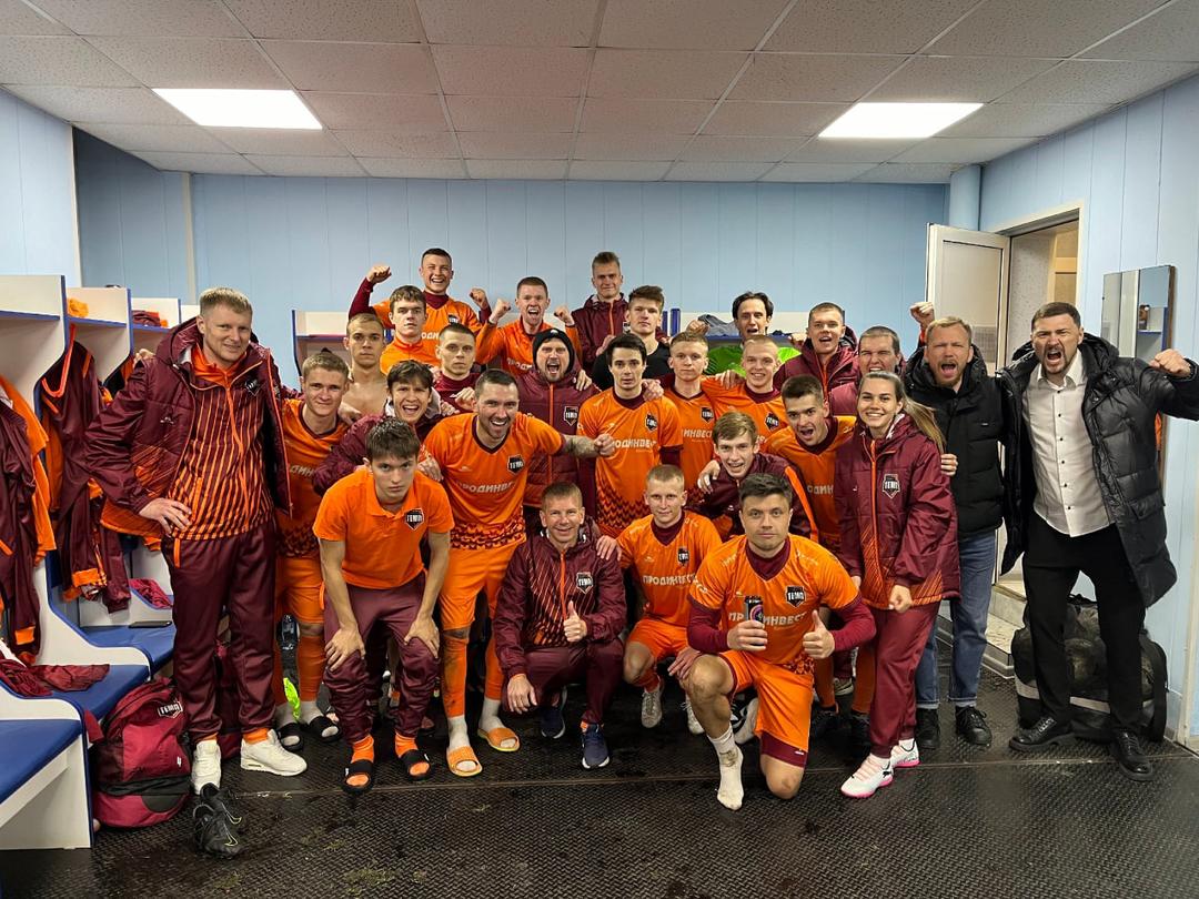 «Темп» одержал разгромную победу над «Динамо-Барнаул-М»!