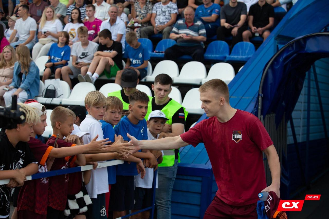 Сергей Плугин дебютировал в профессиональном футболе!