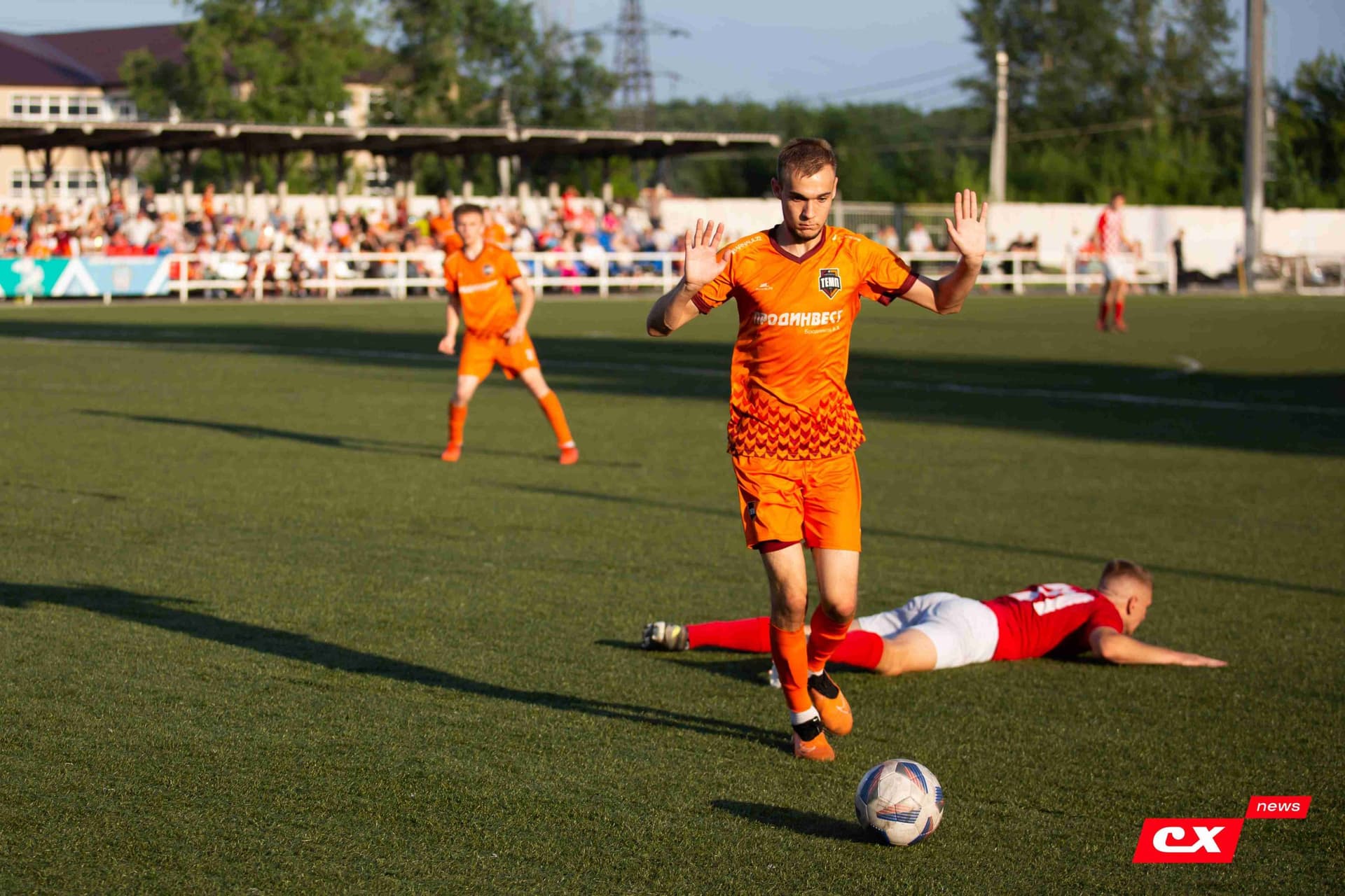 «Полимер» 2:2 «Темп». Кубок Сибири. 19.07.2024. CX News — кадр 113