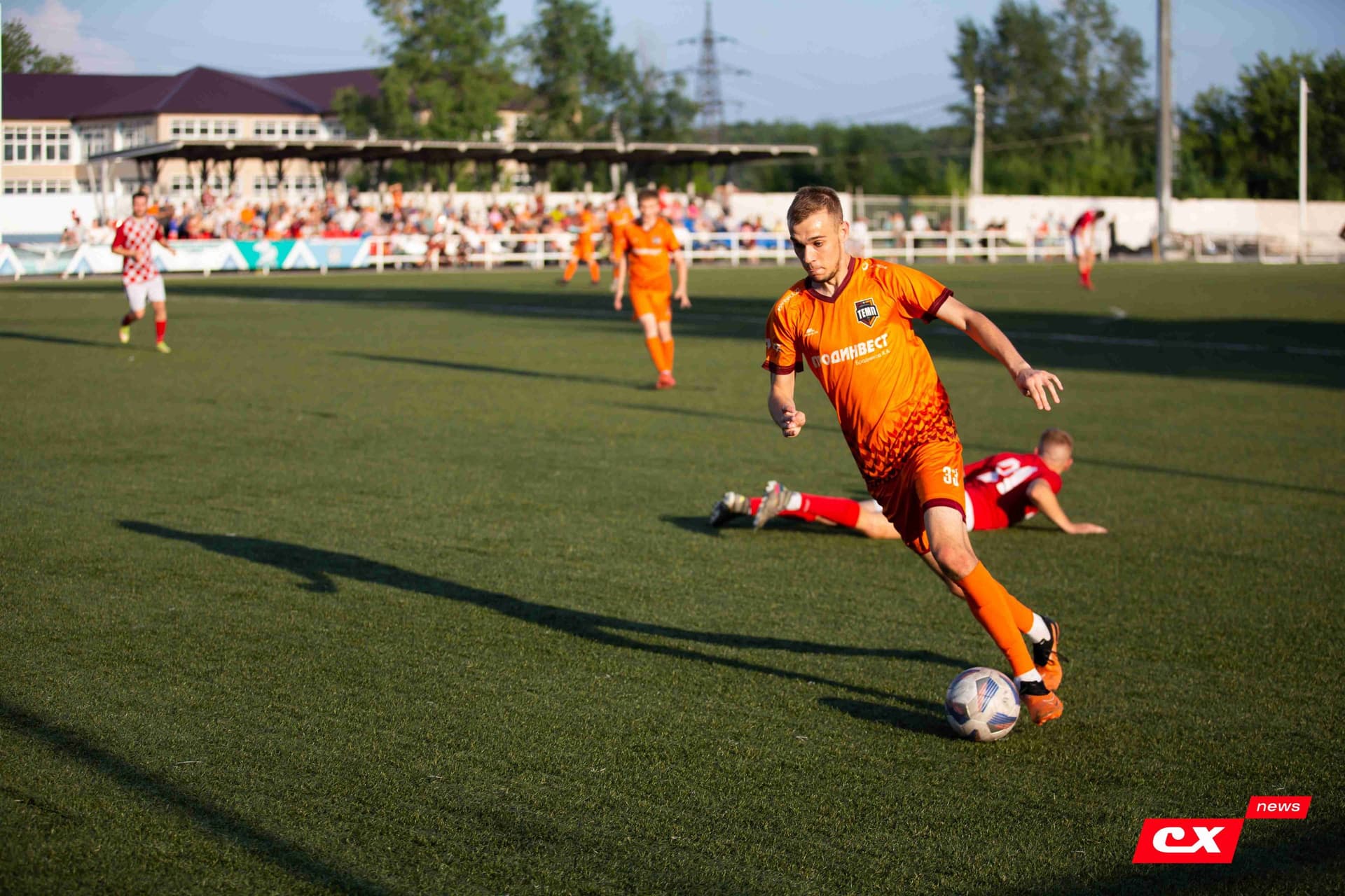 «Полимер» 2:2 «Темп». Кубок Сибири. 19.07.2024. CX News — кадр 114