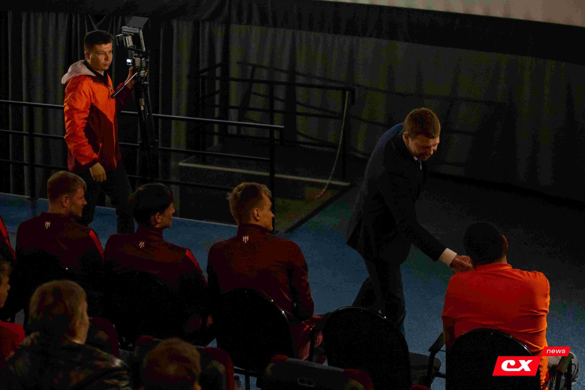 Премьера фильма «Темп. Профессиональные любители». 24.04.2024. CX News — кадр 79