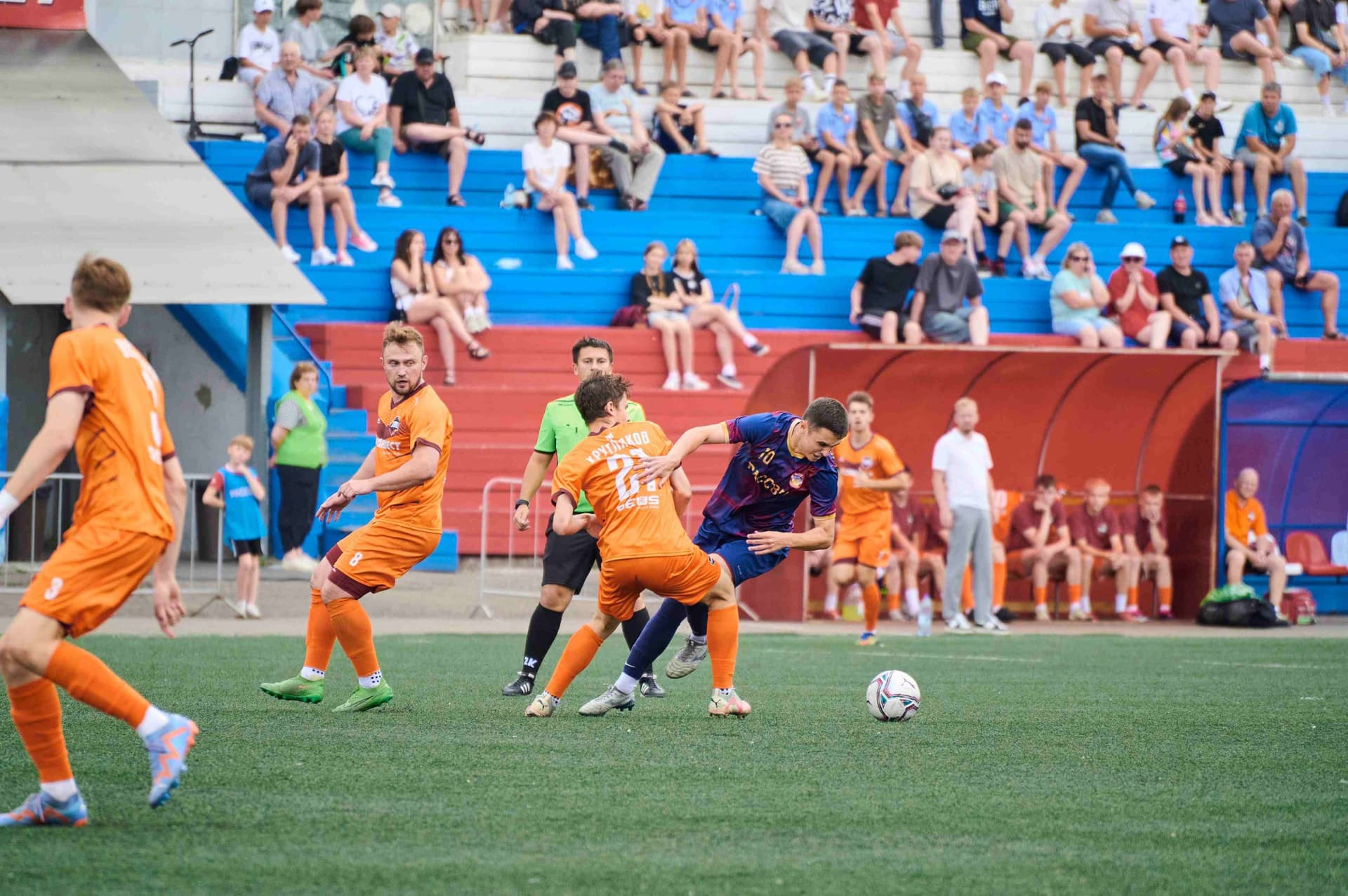 «Рассвет» 2:4 «Темп». Третья лига. 15.06.2025. Пресс-служба «Рассвета» — кадр 3