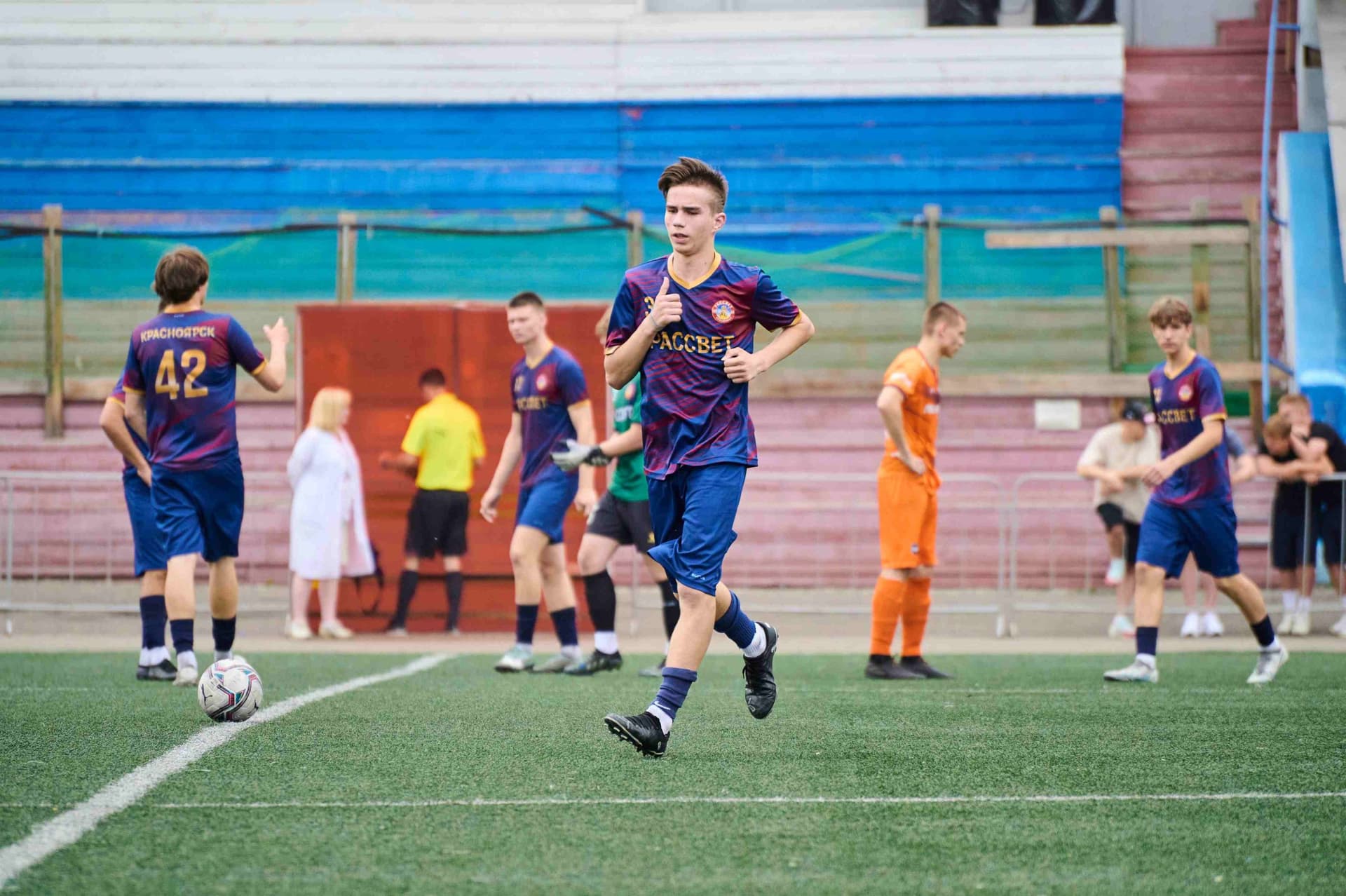 «Рассвет» 2:4 «Темп». Третья лига. 15.06.2025. Пресс-служба «Рассвета» — кадр 99