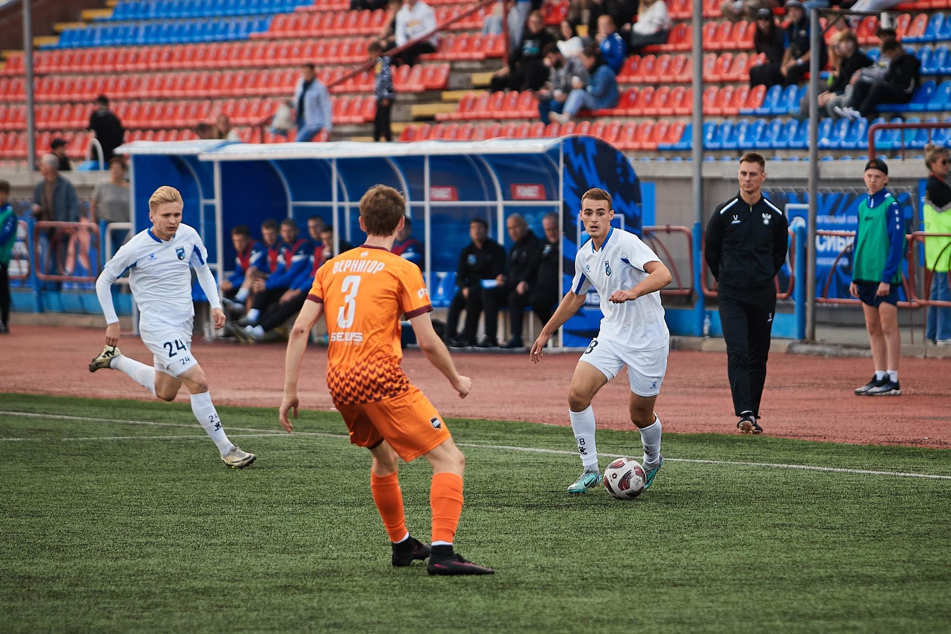 «Сибирь» 4:3 «Темп». Fonbet Кубок России. 21.08.2024. Пресс-служба «Сибири» — кадр 60