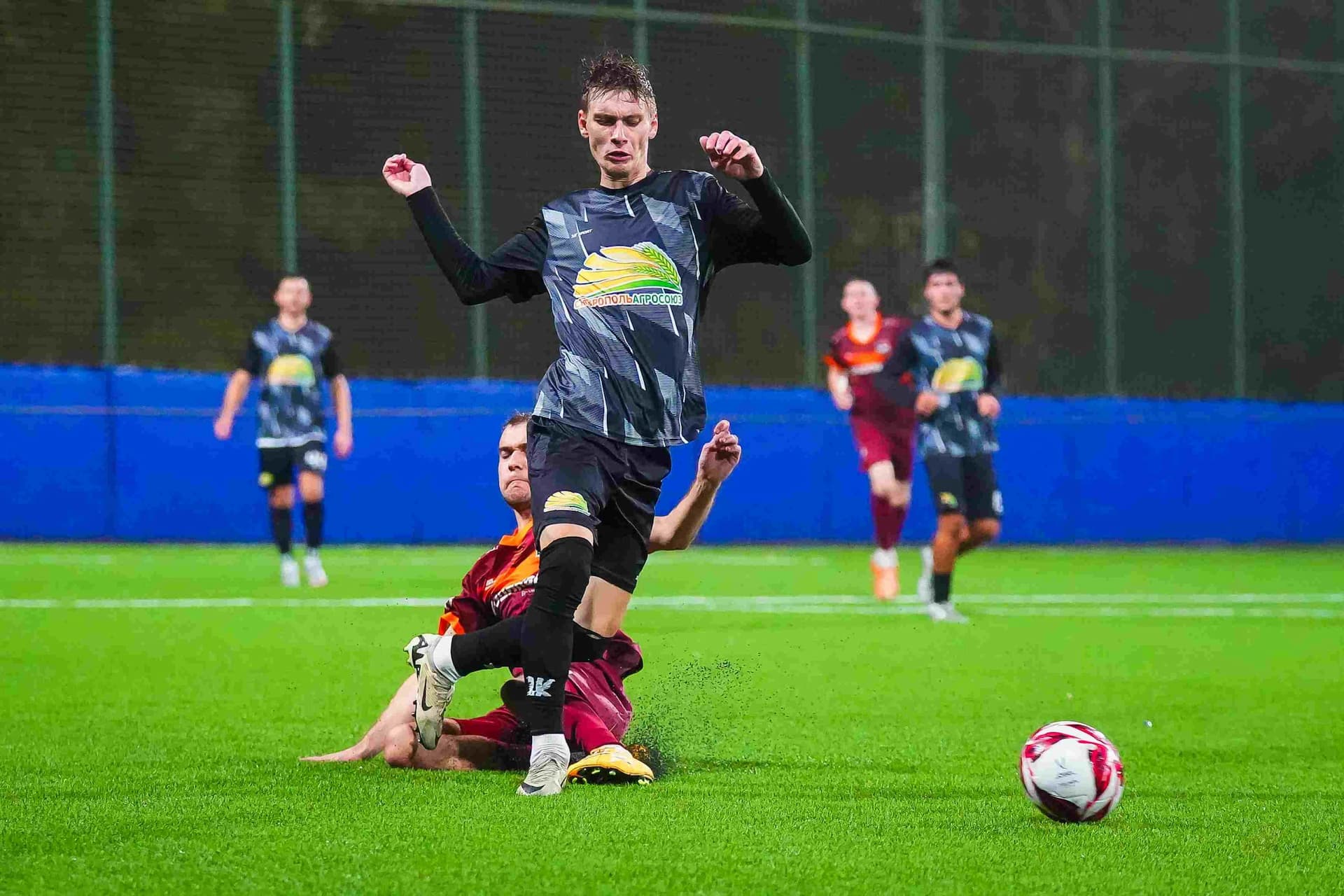 «СтавропольАгроСоюз» 3:4 «Темп». Финальный этап Третьей лиги. 10.11.2025. РФС — кадр 95