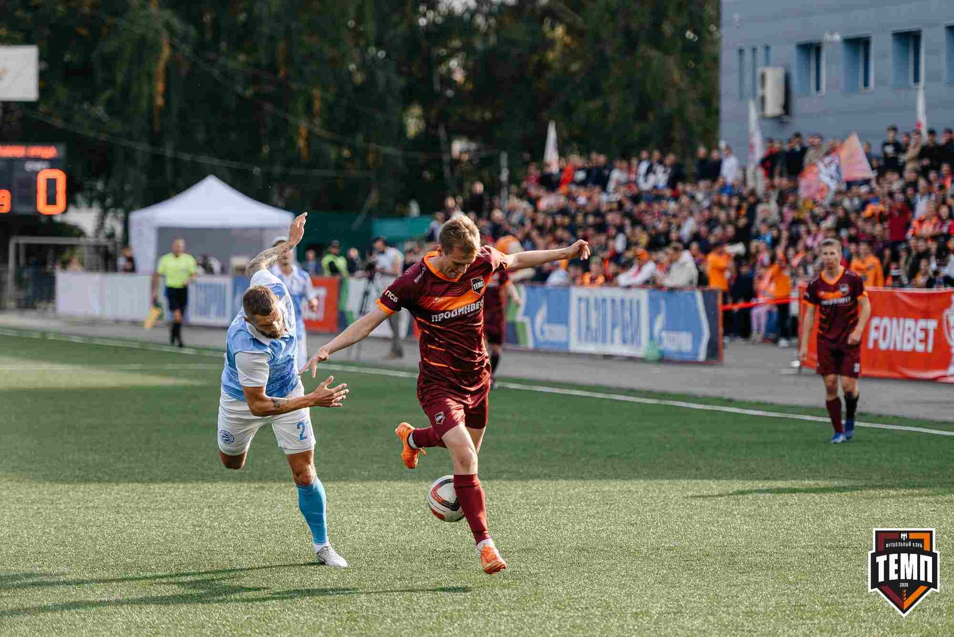 «Темп» 0:1 «Знамя Труда». FONBET Кубок России. 10.09.2025 — кадр 167