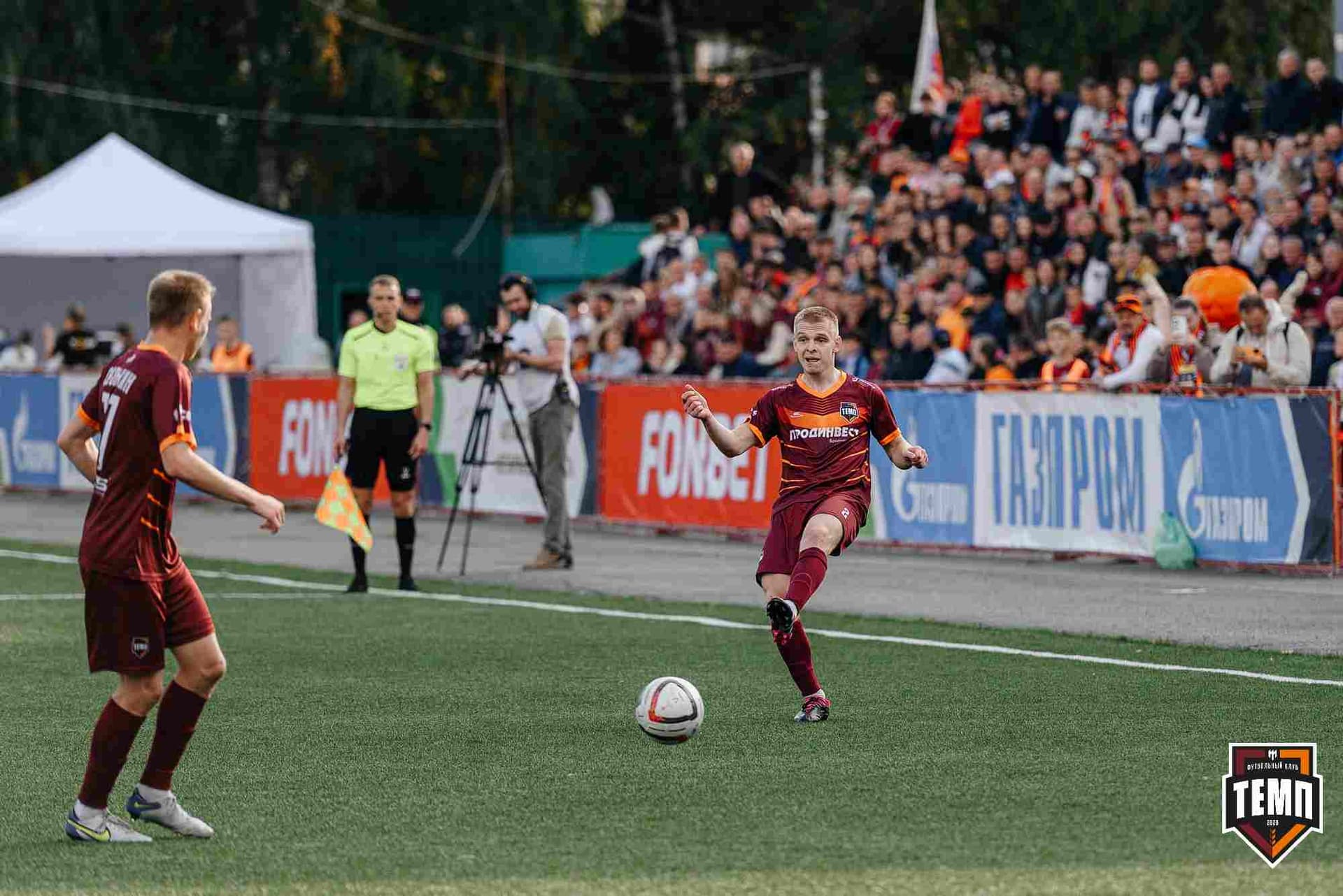 «Темп» 0:1 «Знамя Труда». FONBET Кубок России. 10.09.2025 — кадр 169