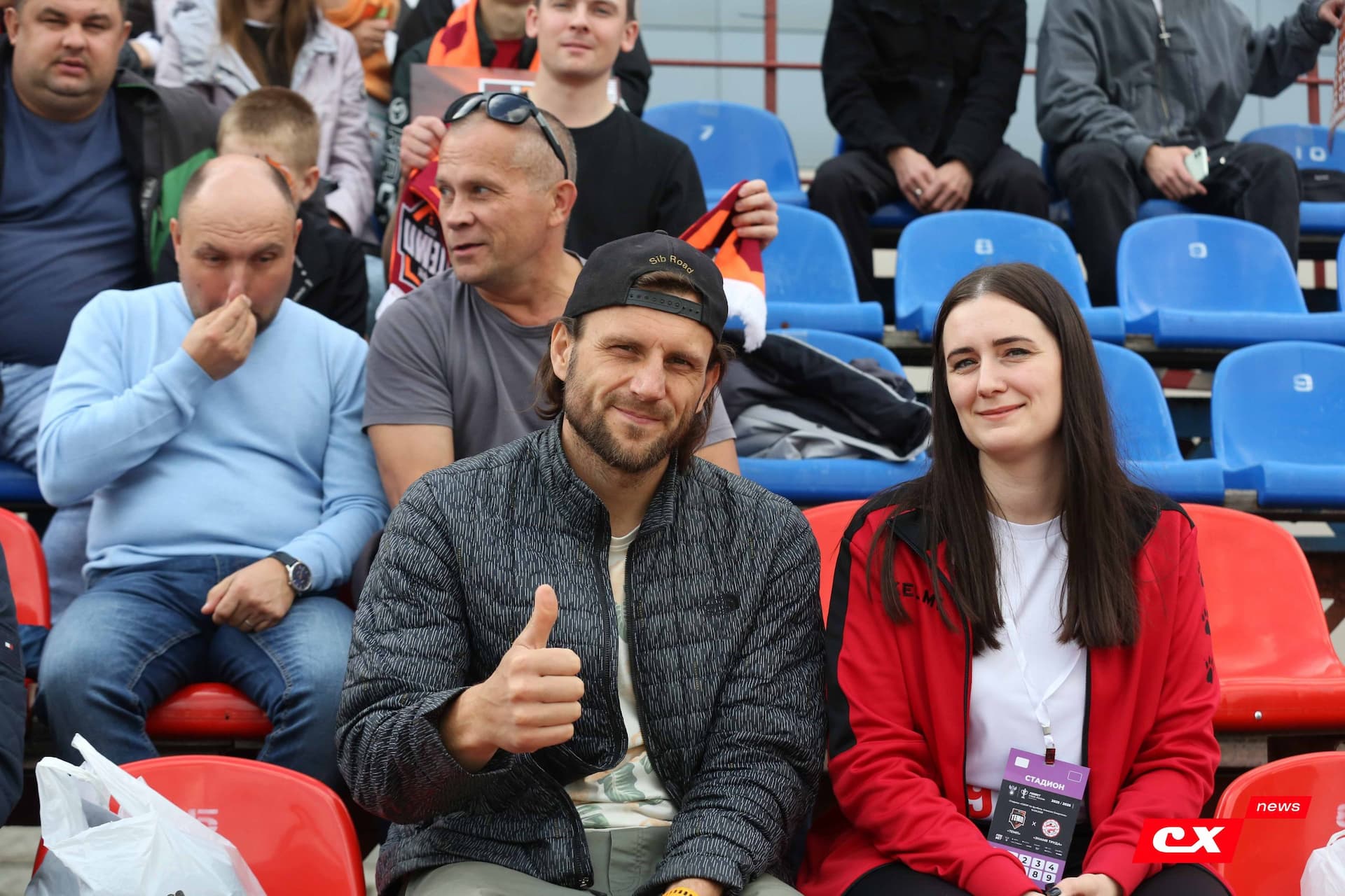 «Темп» 0:1 «Знамя Труда». FONBET Кубок России. 10.09.2025. СМИ: Владимир Мартынов («CX News»), Александр Чёрный («Алтайский спорт»), Виталий Барабаш (Сетевое издание "Толк"), Андрей Каспришин («Алтайская правда») — кадр 156