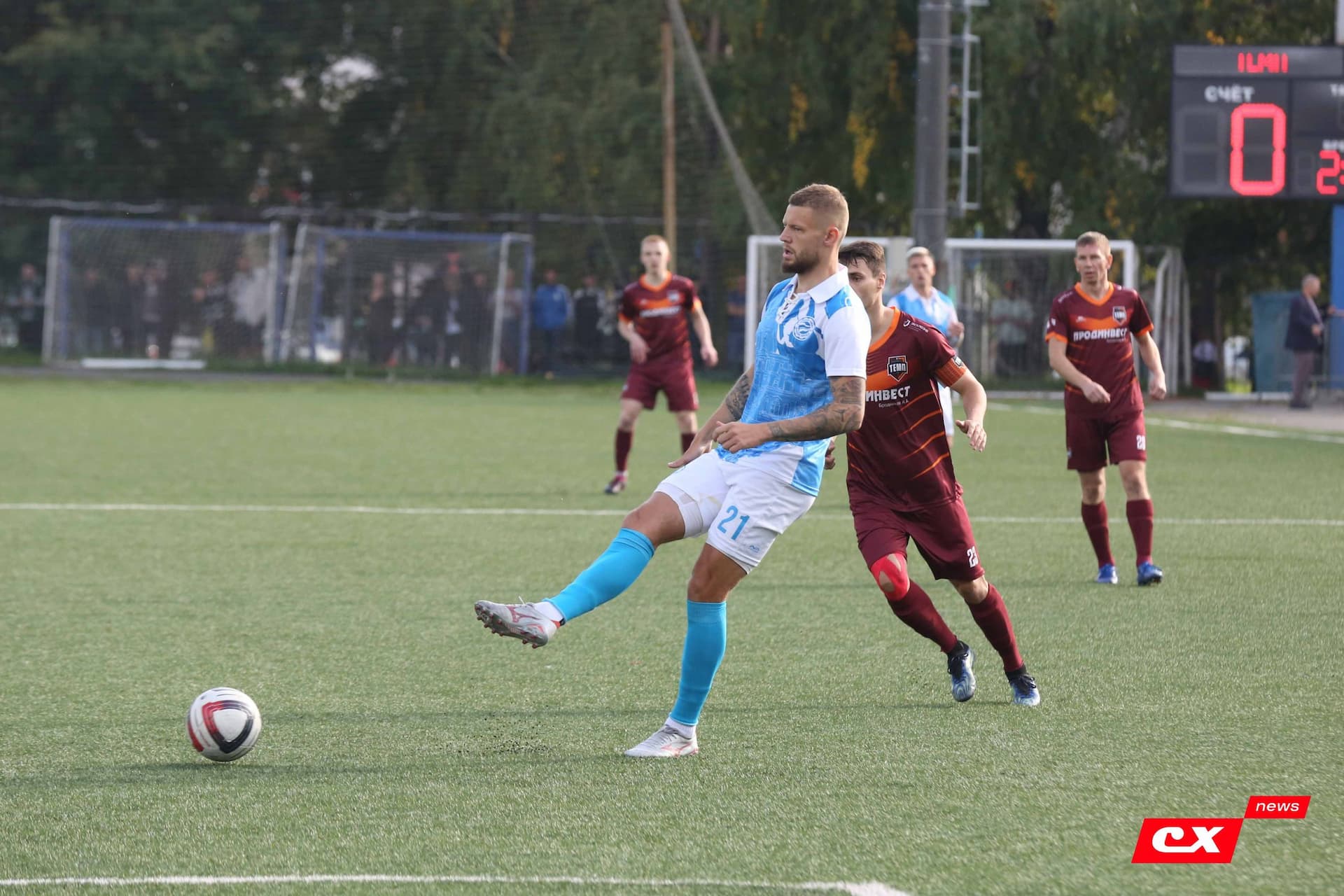 «Темп» 0:1 «Знамя Труда». FONBET Кубок России. 10.09.2025. СМИ: Владимир Мартынов («CX News»), Александр Чёрный («Алтайский спорт»), Виталий Барабаш (Сетевое издание "Толк"), Андрей Каспришин («Алтайская правда») — кадр 260