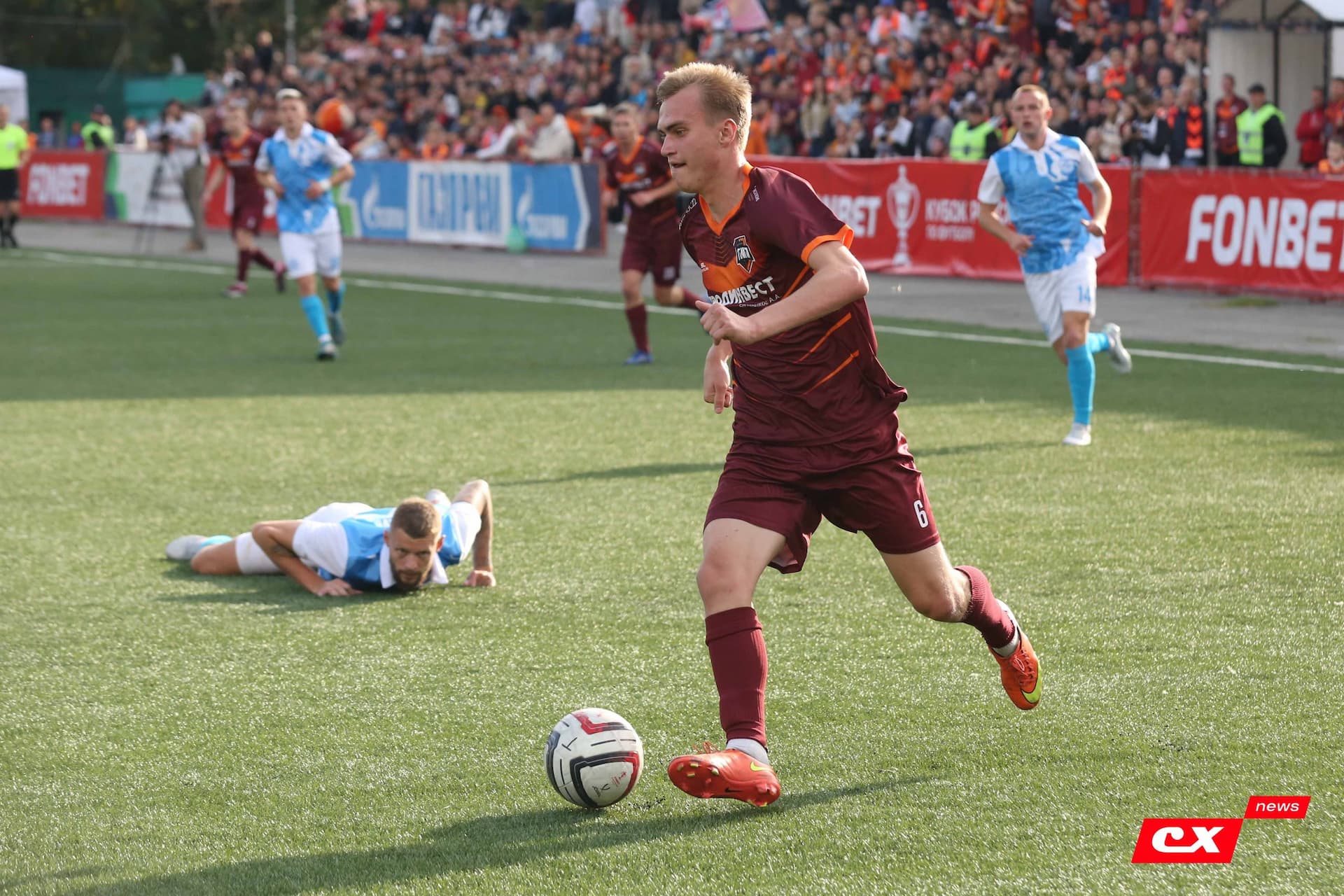 «Темп» 0:1 «Знамя Труда». FONBET Кубок России. 10.09.2025. СМИ: Владимир Мартынов («CX News»), Александр Чёрный («Алтайский спорт»), Виталий Барабаш (Сетевое издание "Толк"), Андрей Каспришин («Алтайская правда») — кадр 282