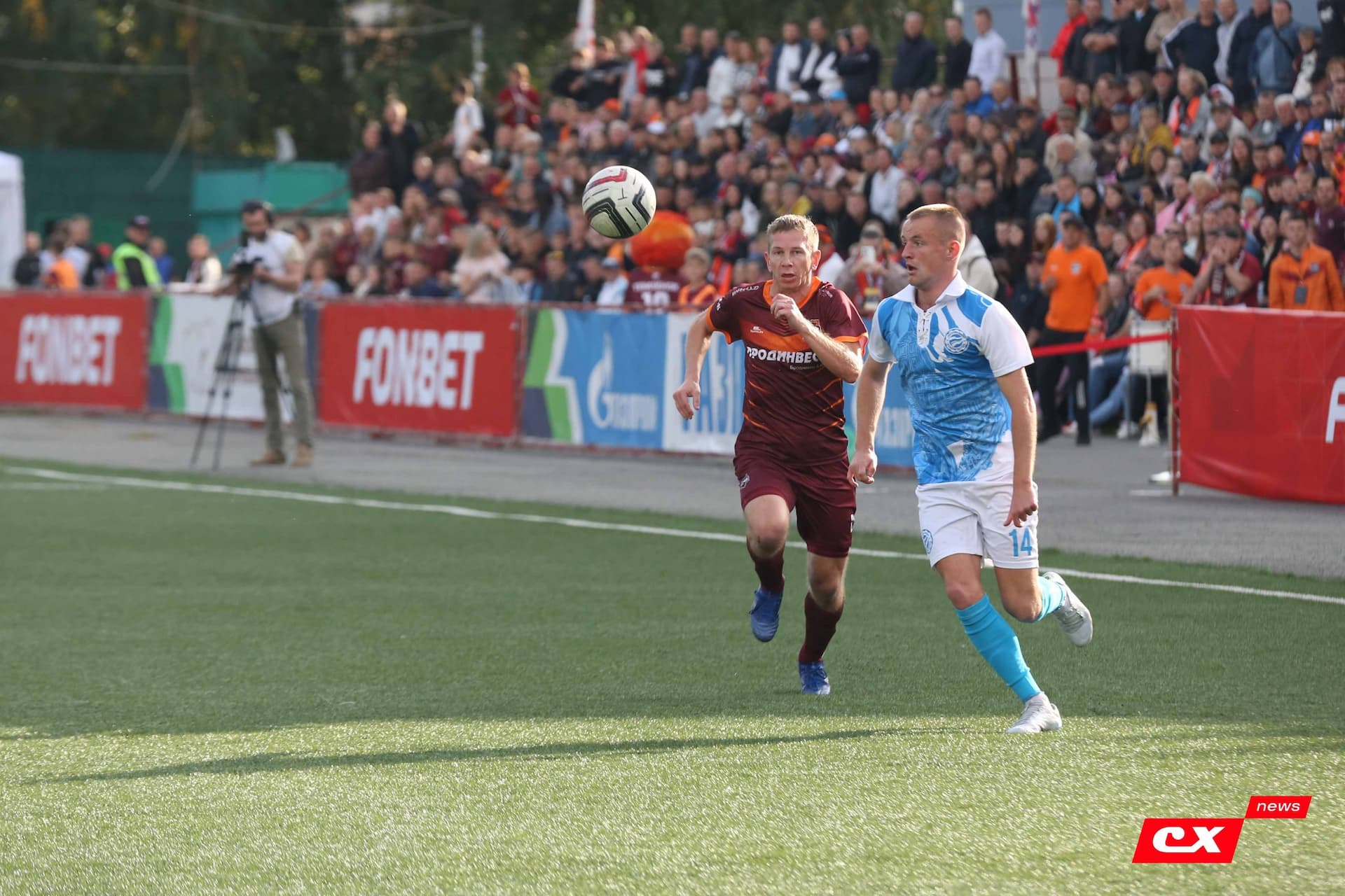 «Темп» 0:1 «Знамя Труда». FONBET Кубок России. 10.09.2025. СМИ: Владимир Мартынов («CX News»), Александр Чёрный («Алтайский спорт»), Виталий Барабаш (Сетевое издание "Толк"), Андрей Каспришин («Алтайская правда») — кадр 294