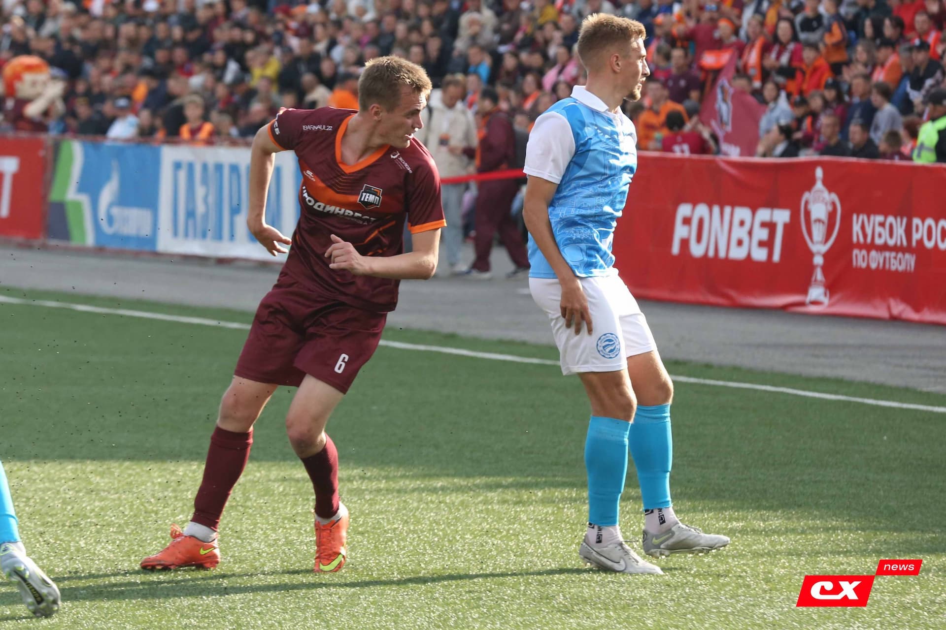 «Темп» 0:1 «Знамя Труда». FONBET Кубок России. 10.09.2025. СМИ: Владимир Мартынов («CX News»), Александр Чёрный («Алтайский спорт»), Виталий Барабаш (Сетевое издание "Толк"), Андрей Каспришин («Алтайская правда») — кадр 306