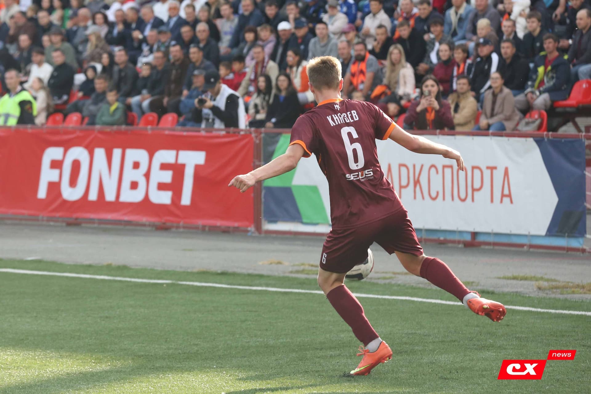 «Темп» 0:1 «Знамя Труда». FONBET Кубок России. 10.09.2025. СМИ: Владимир Мартынов («CX News»), Александр Чёрный («Алтайский спорт»), Виталий Барабаш (Сетевое издание "Толк"), Андрей Каспришин («Алтайская правда») — кадр 307