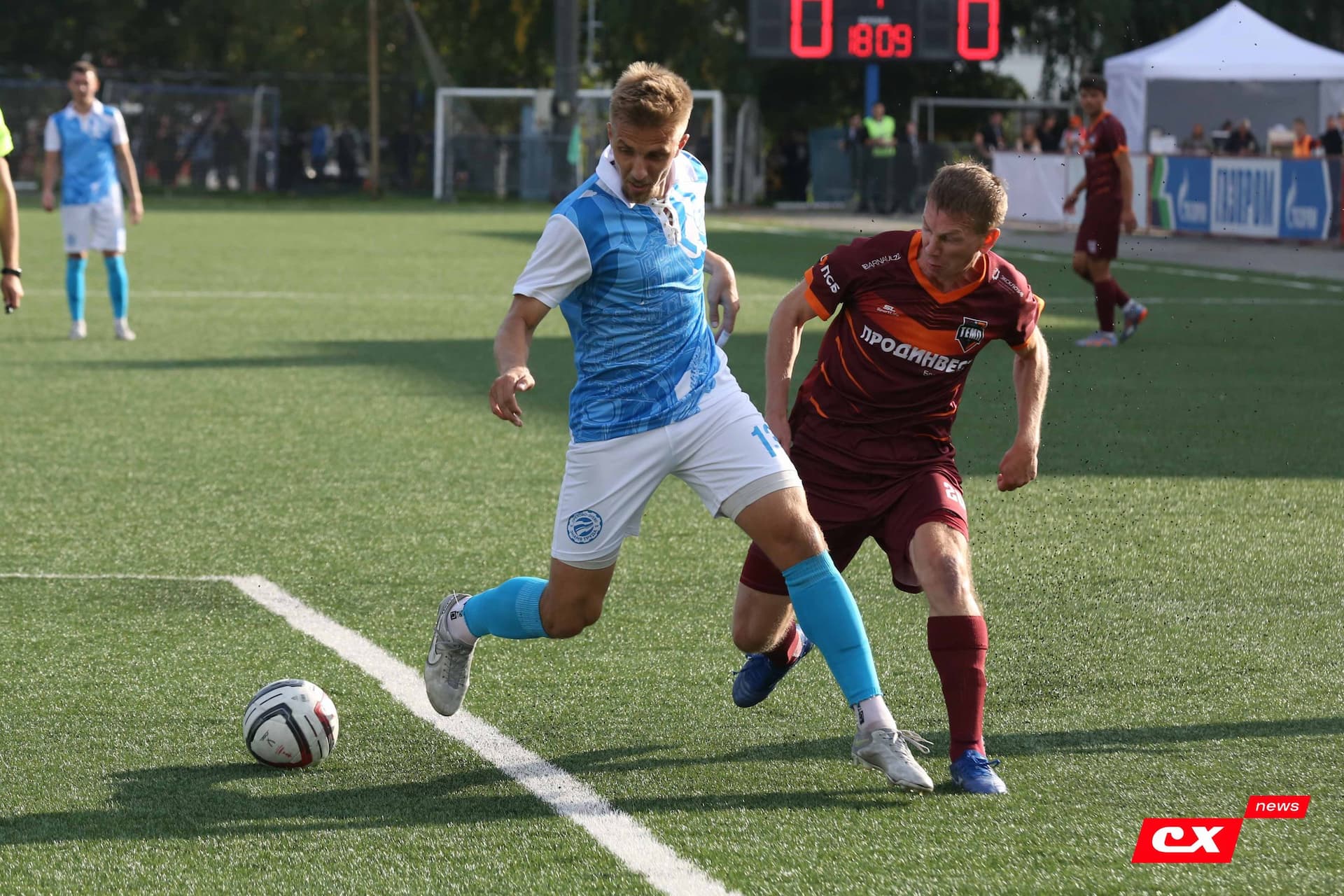 «Темп» 0:1 «Знамя Труда». FONBET Кубок России. 10.09.2025. СМИ: Владимир Мартынов («CX News»), Александр Чёрный («Алтайский спорт»), Виталий Барабаш (Сетевое издание "Толк"), Андрей Каспришин («Алтайская правда») — кадр 308