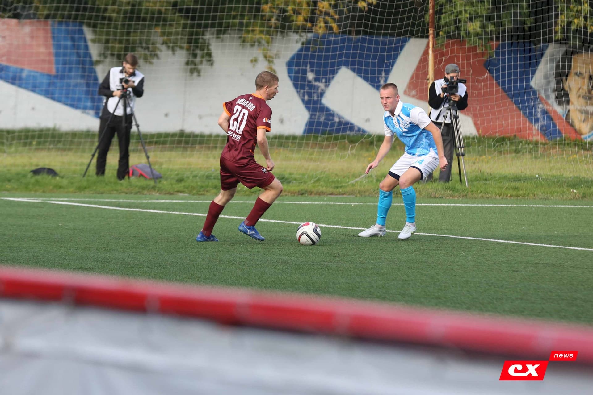 «Темп» 0:1 «Знамя Труда». FONBET Кубок России. 10.09.2025. СМИ: Владимир Мартынов («CX News»), Александр Чёрный («Алтайский спорт»), Виталий Барабаш (Сетевое издание "Толк"), Андрей Каспришин («Алтайская правда») — кадр 328