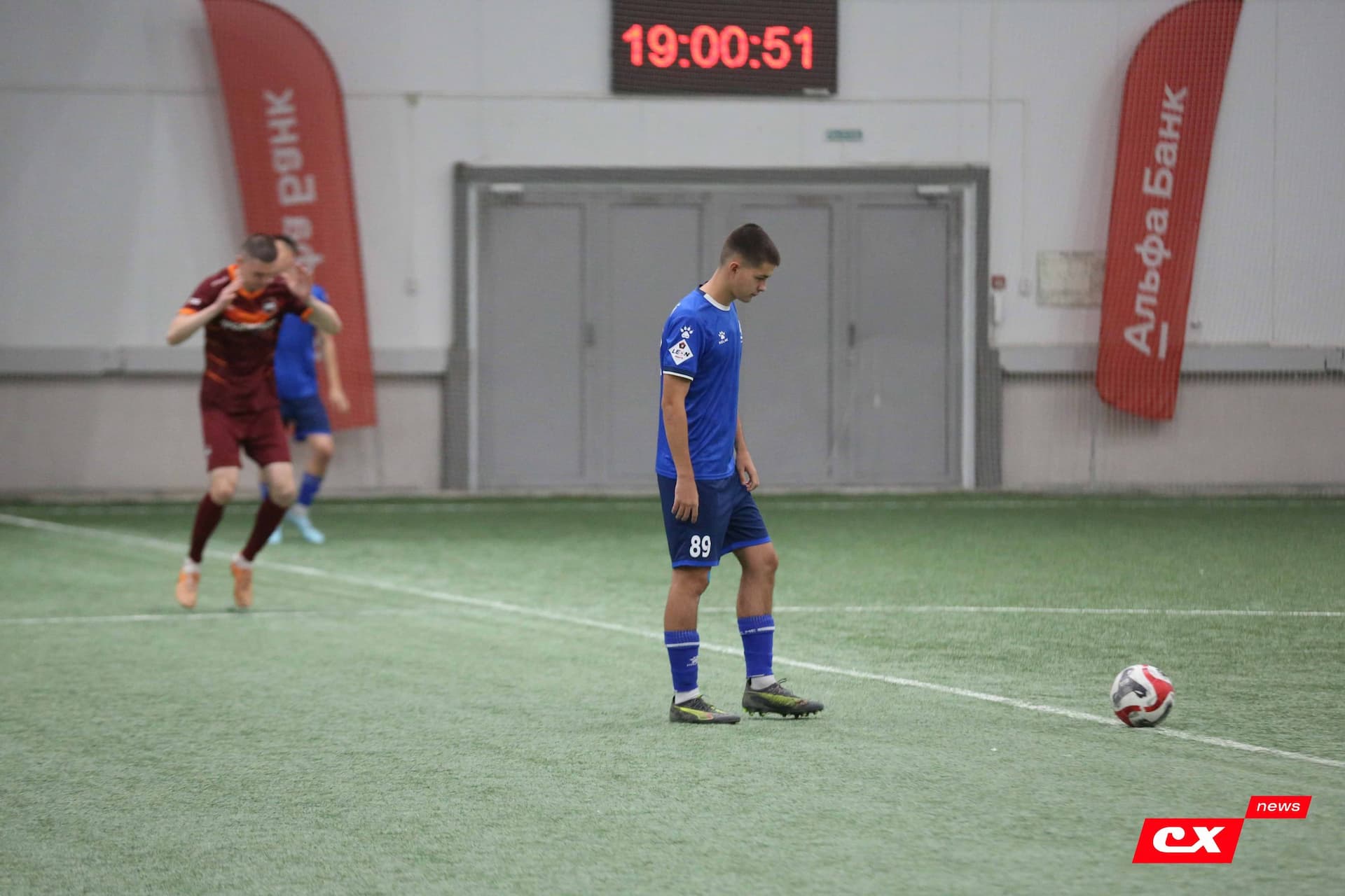 «Темп» 1:0 «Динамо-Барнаул-М». Третья лига. 05.10.2025. Александр Чёрный («Алтайский спорт»), Владимир Мартынов («CX News») — кадр 196