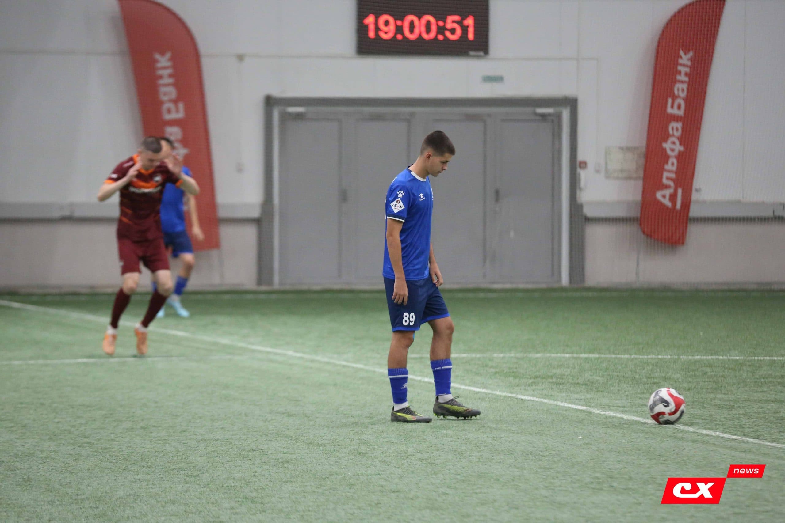 «Темп» 1:0 «Динамо-Барнаул-М». Третья лига. 05.10.2025. Александр Чёрный («Алтайский спорт»), Владимир Мартынов («CX News») — кадр 196