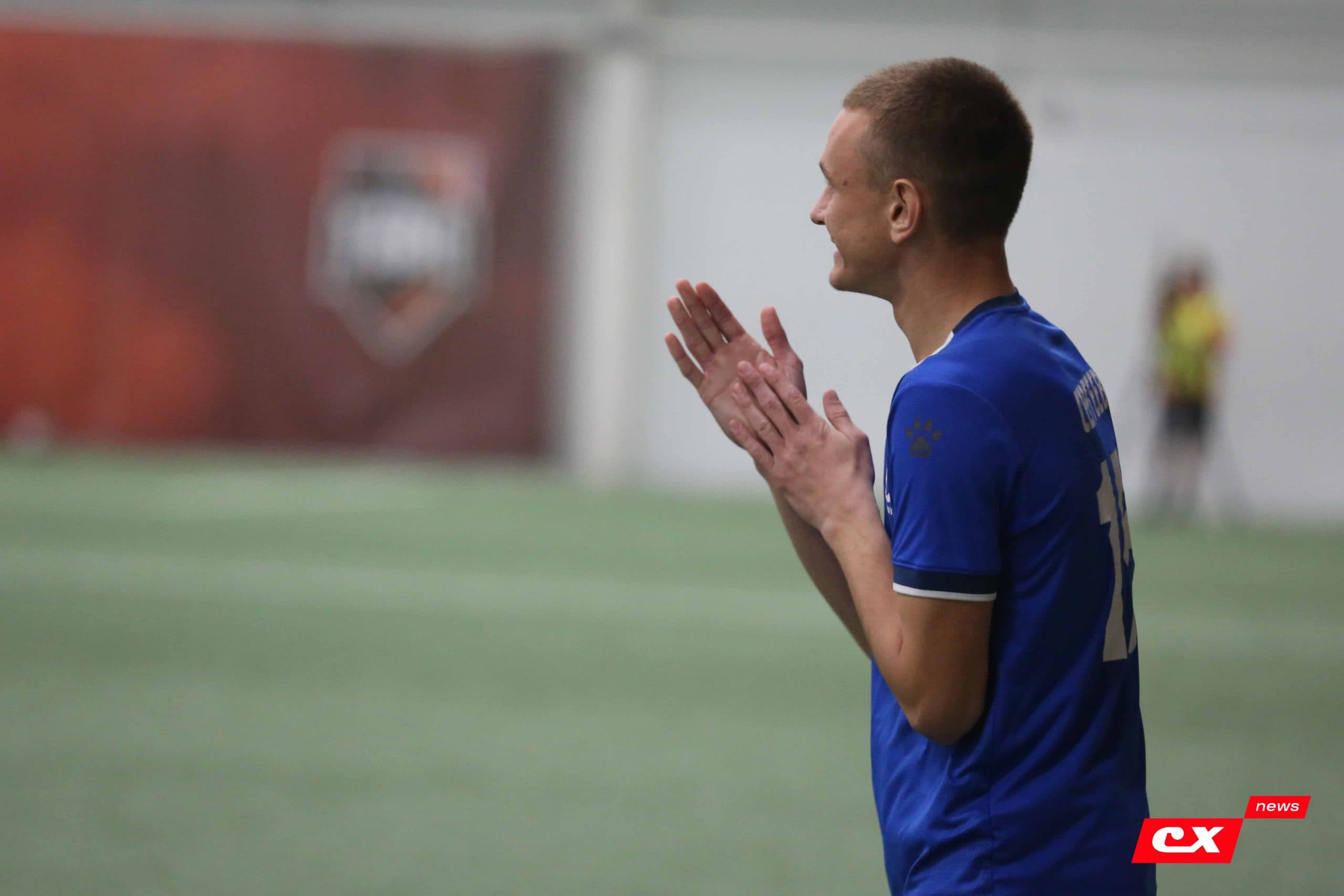 «Темп» 1:0 «Динамо-Барнаул-М». Третья лига. 05.10.2025. Александр Чёрный («Алтайский спорт»), Владимир Мартынов («CX News») — кадр 200