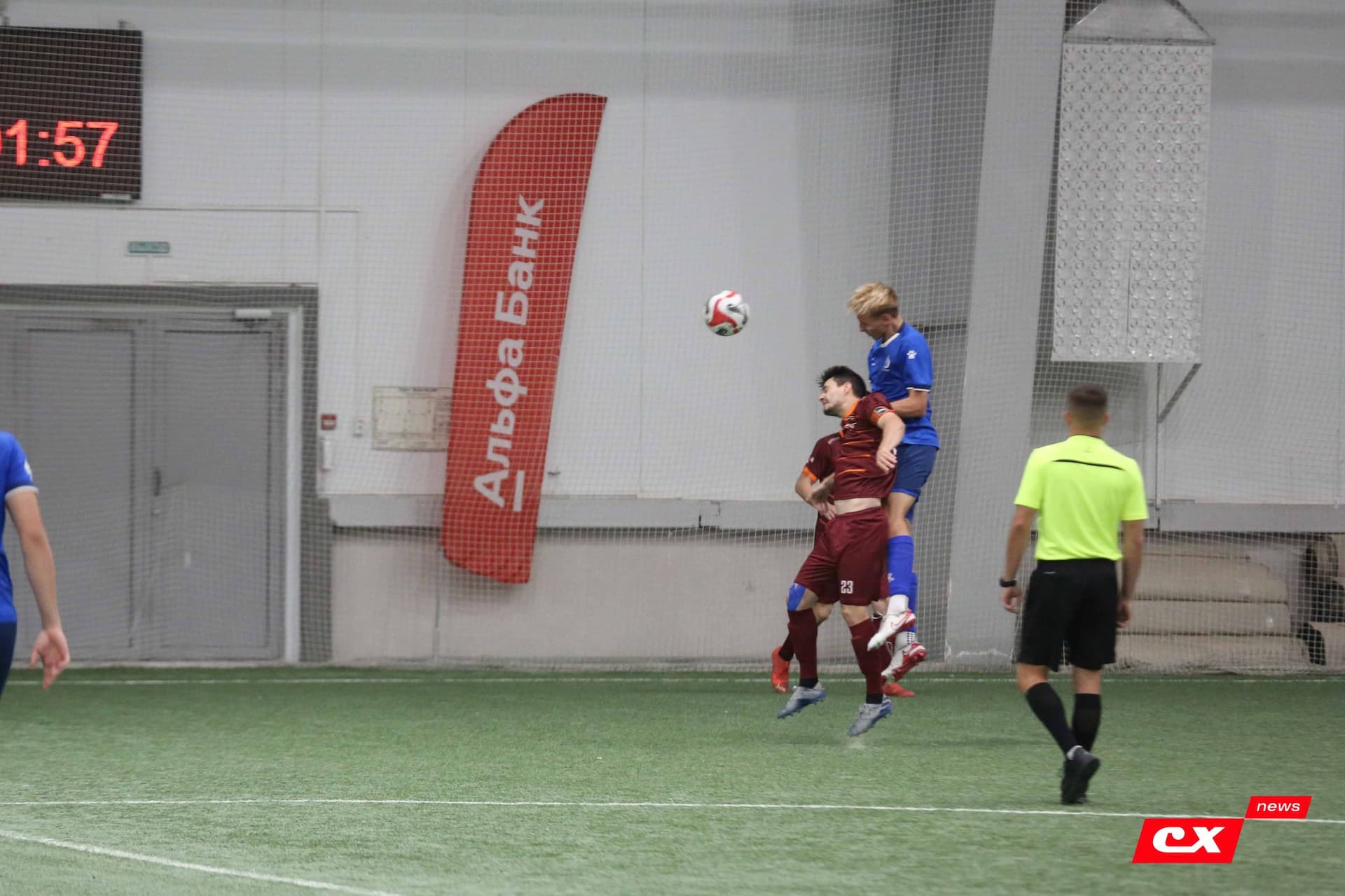 «Темп» 1:0 «Динамо-Барнаул-М». Третья лига. 05.10.2025. Александр Чёрный («Алтайский спорт»), Владимир Мартынов («CX News») — кадр 212