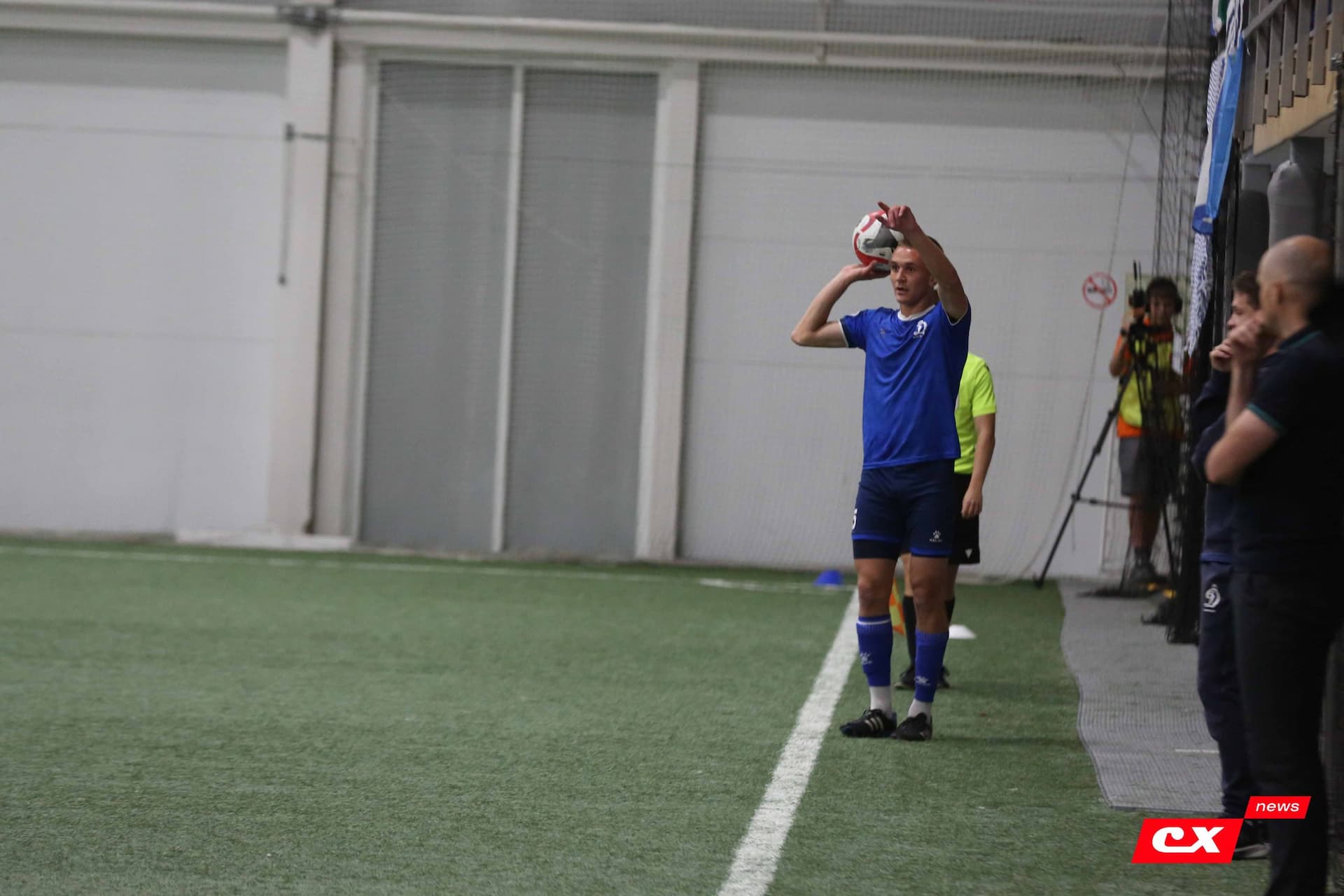 «Темп» 1:0 «Динамо-Барнаул-М». Третья лига. 05.10.2025. Александр Чёрный («Алтайский спорт»), Владимир Мартынов («CX News») — кадр 282