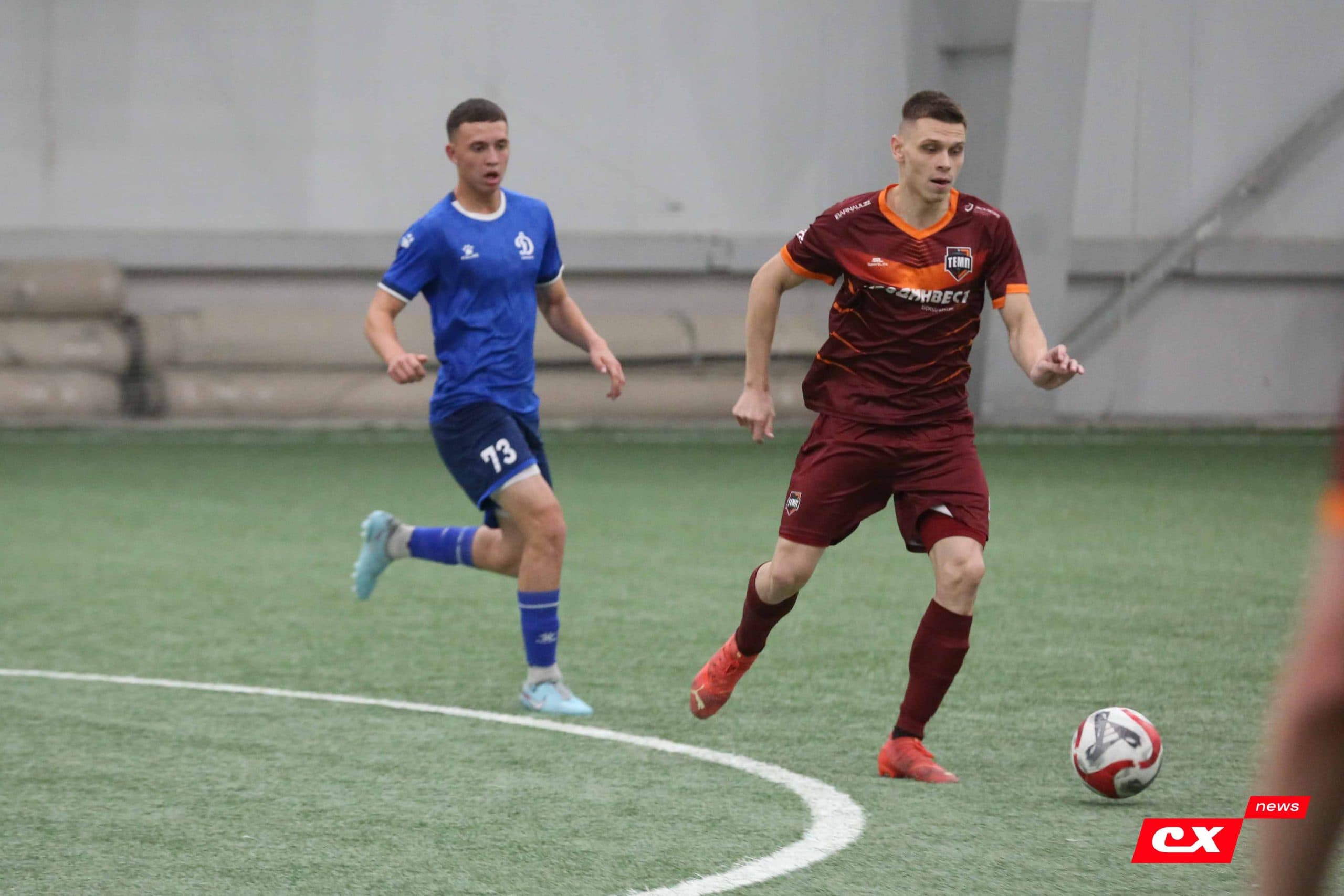 «Темп» 1:0 «Динамо-Барнаул-М». Третья лига. 05.10.2025. Александр Чёрный («Алтайский спорт»), Владимир Мартынов («CX News») — кадр 285