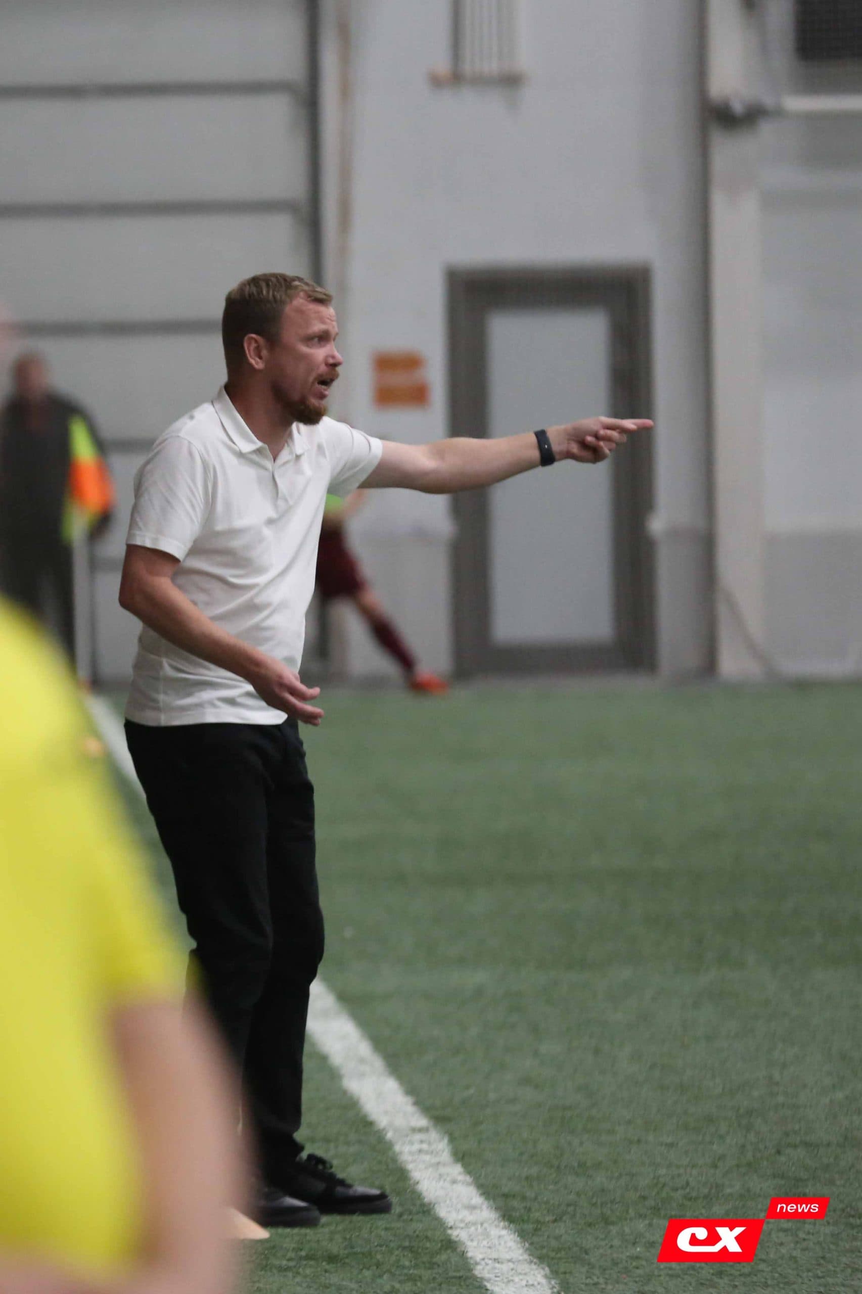 «Темп» 1:0 «Динамо-Барнаул-М». Третья лига. 05.10.2025. Александр Чёрный («Алтайский спорт»), Владимир Мартынов («CX News») — кадр 295