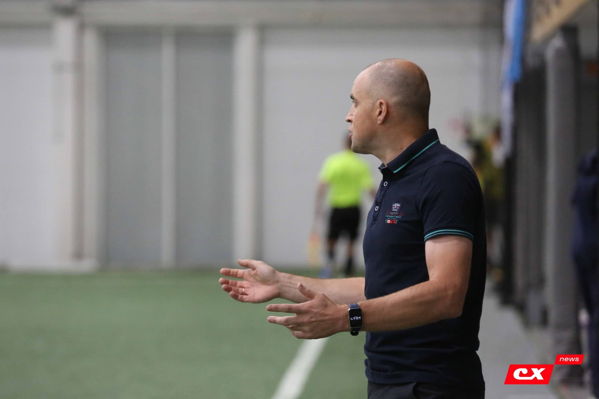 «Темп» 1:0 «Динамо-Барнаул-М». Третья лига. 05.10.2025. Александр Чёрный («Алтайский спорт»), Владимир Мартынов («CX News») — кадр 296