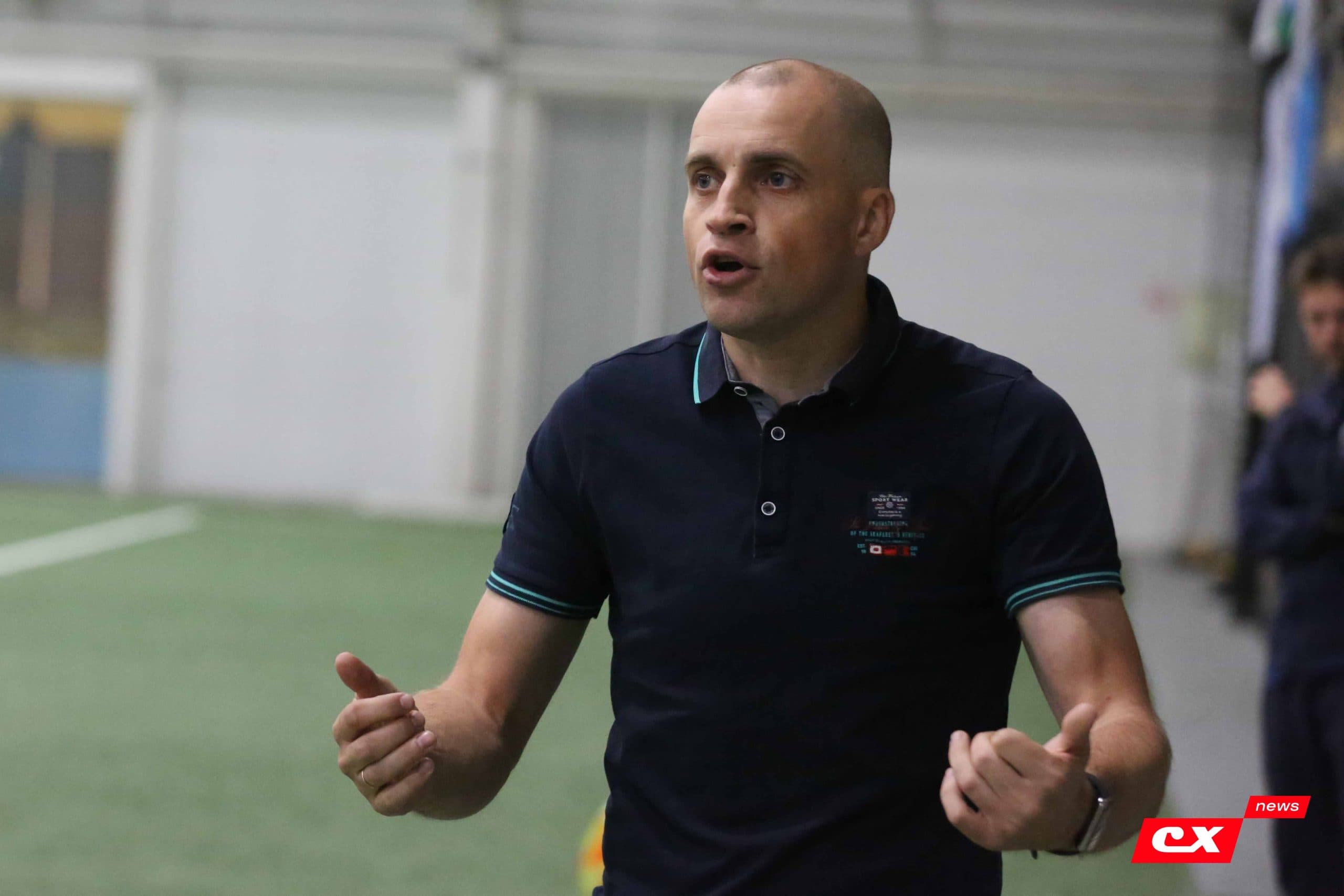 «Темп» 1:0 «Динамо-Барнаул-М». Третья лига. 05.10.2025. Александр Чёрный («Алтайский спорт»), Владимир Мартынов («CX News») — кадр 329