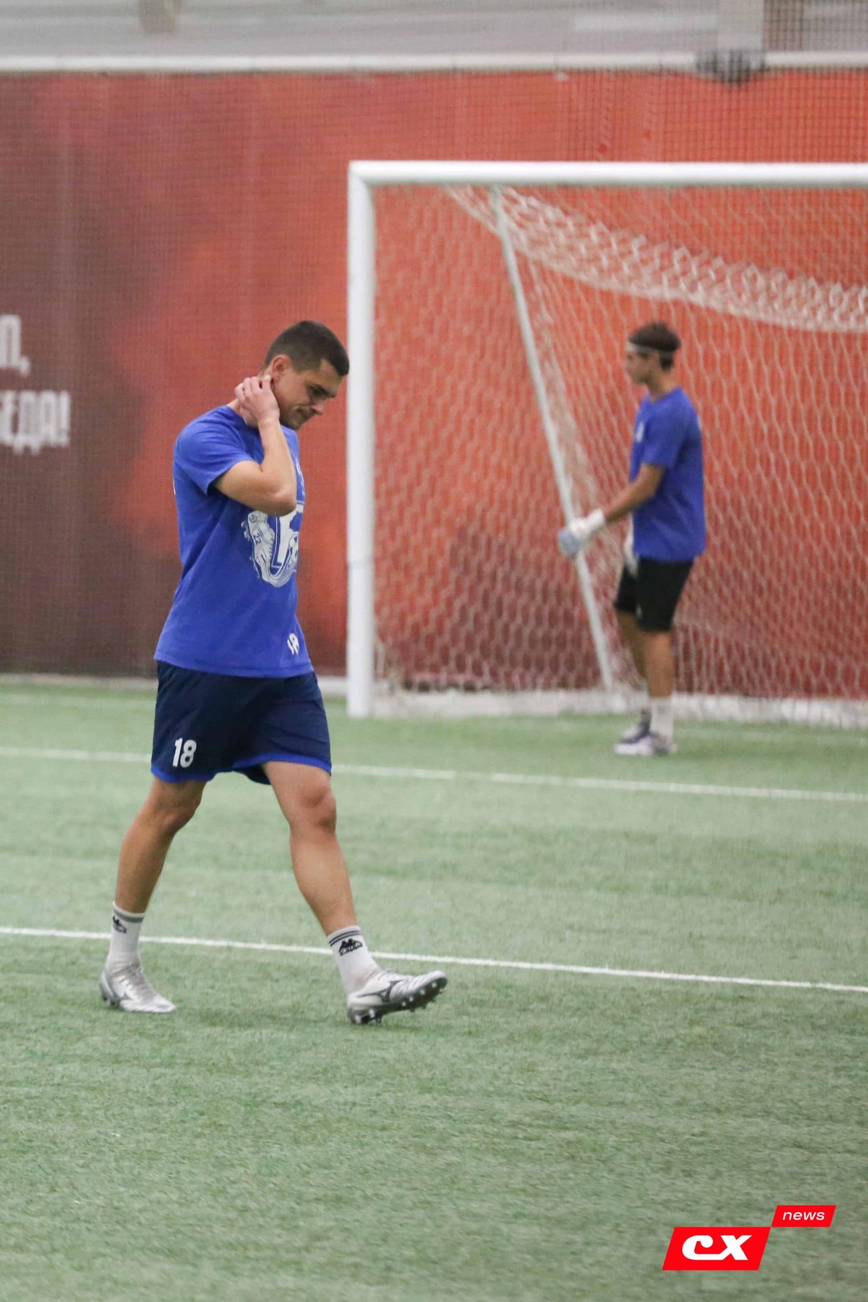 «Темп» 1:0 «Динамо-Барнаул-М». Третья лига. 05.10.2025. Александр Чёрный («Алтайский спорт»), Владимир Мартынов («CX News») — кадр 107