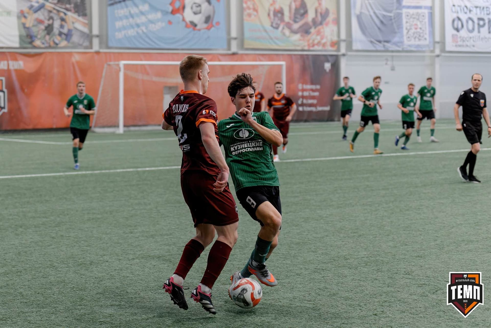 «Темп» 1:0 «Новокузнецк». Третья лига. 02.05.2025 — кадр 125