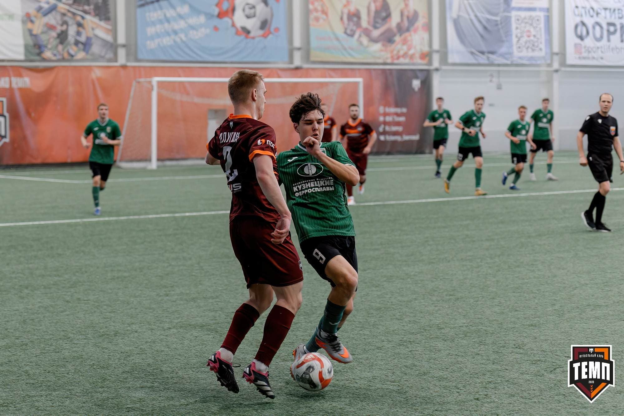 «Темп» 1:0 «Новокузнецк». Третья лига. 02.05.2025 — кадр 125