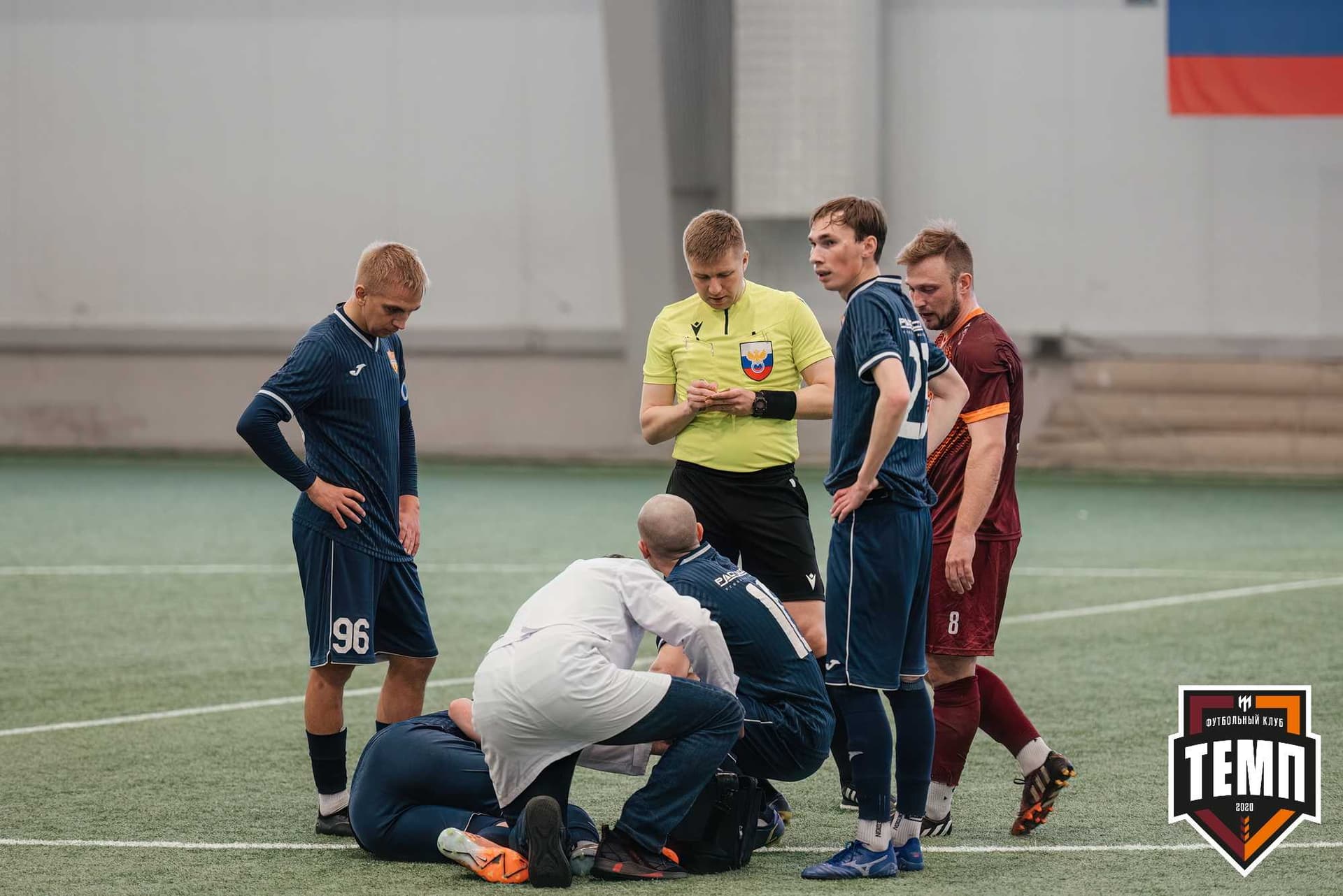 «Темп» 1:0 «Распадская». Третья лига. 03.05.2024 — кадр 206