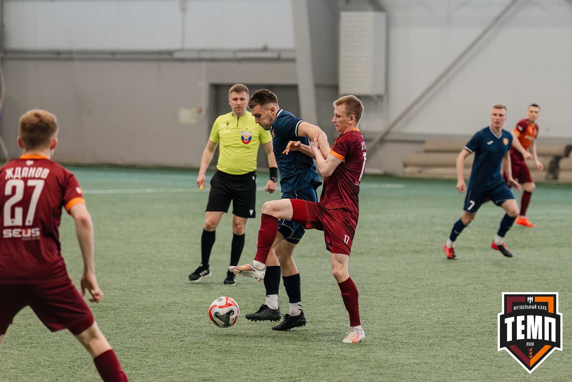 «Темп» 1:0 «Распадская». Третья лига. 03.05.2024 — кадр 142