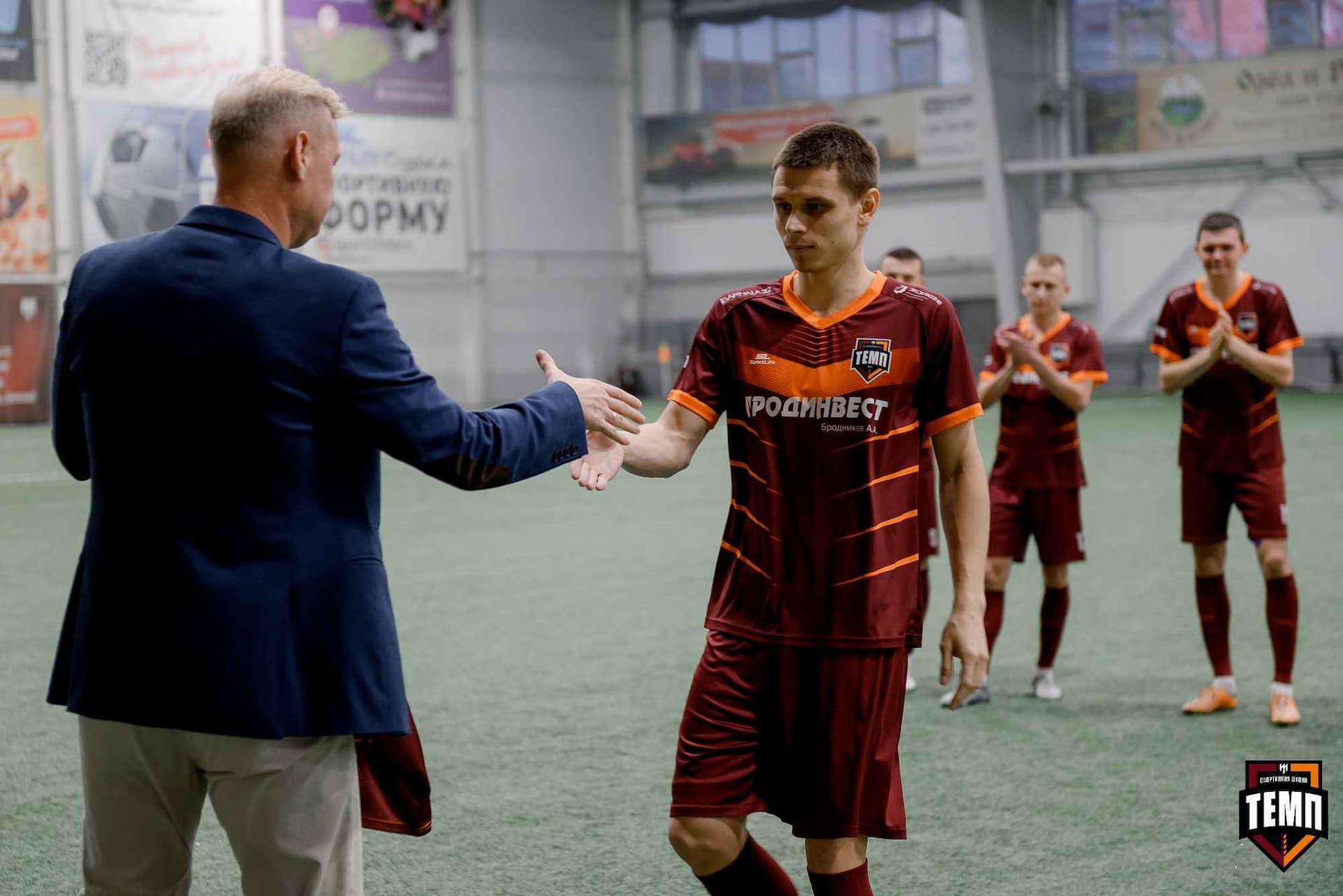 «Темп» 11:1 «Рассвет». Третья лига. 28.09.2025 — кадр 12