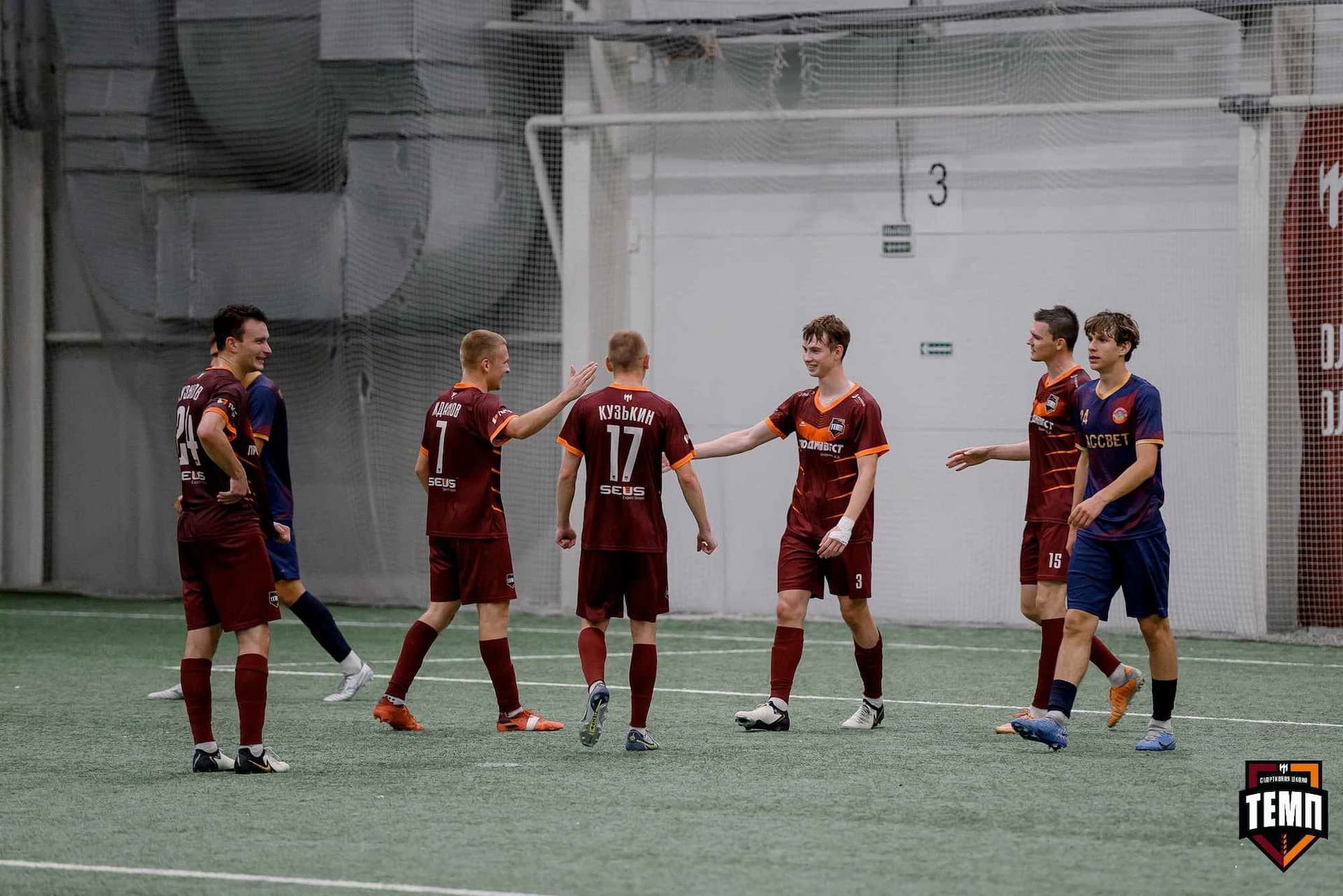 «Темп» 11:1 «Рассвет». Третья лига. 28.09.2025 — кадр 121